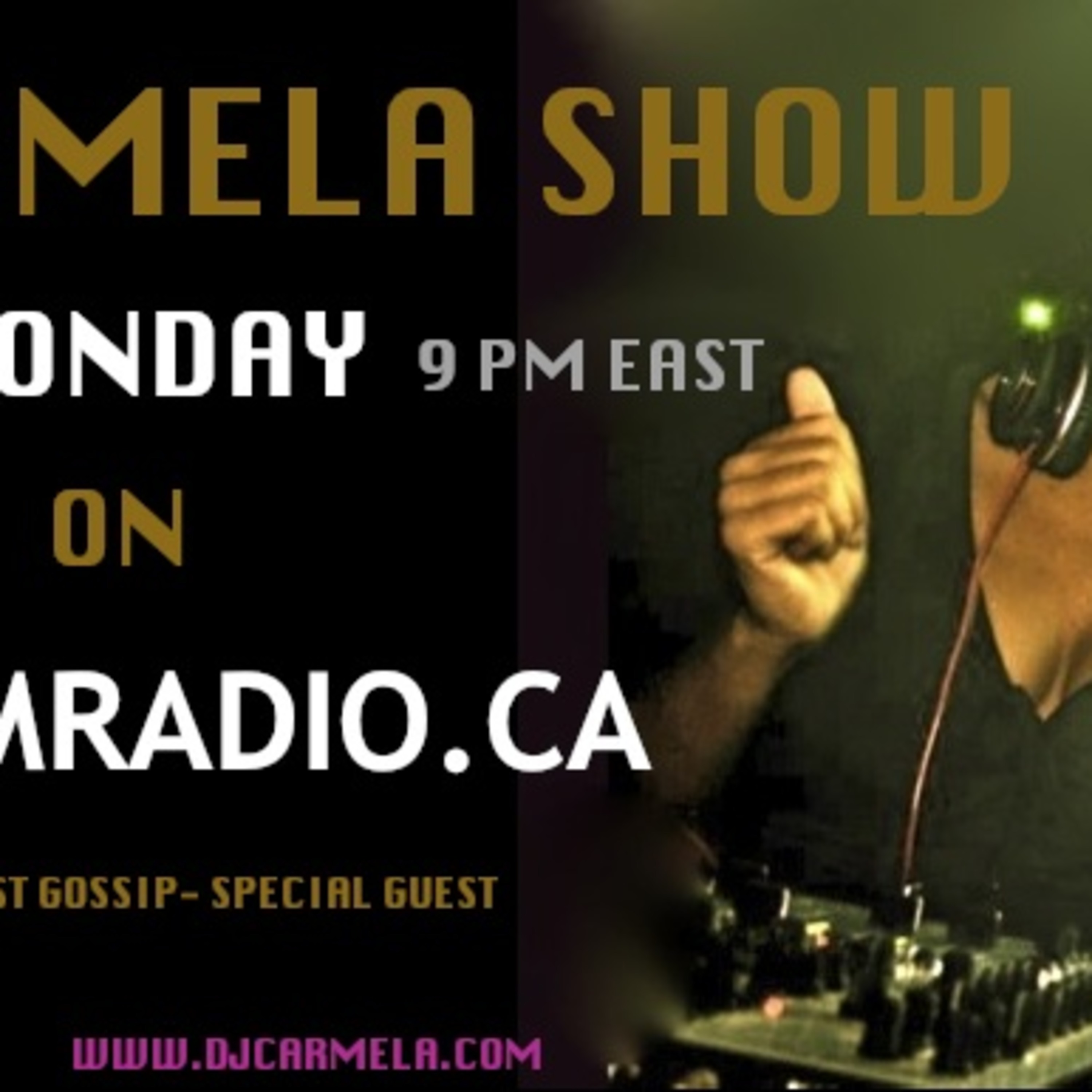 DJ CARMELA SHOW featuring Raw episode artwork