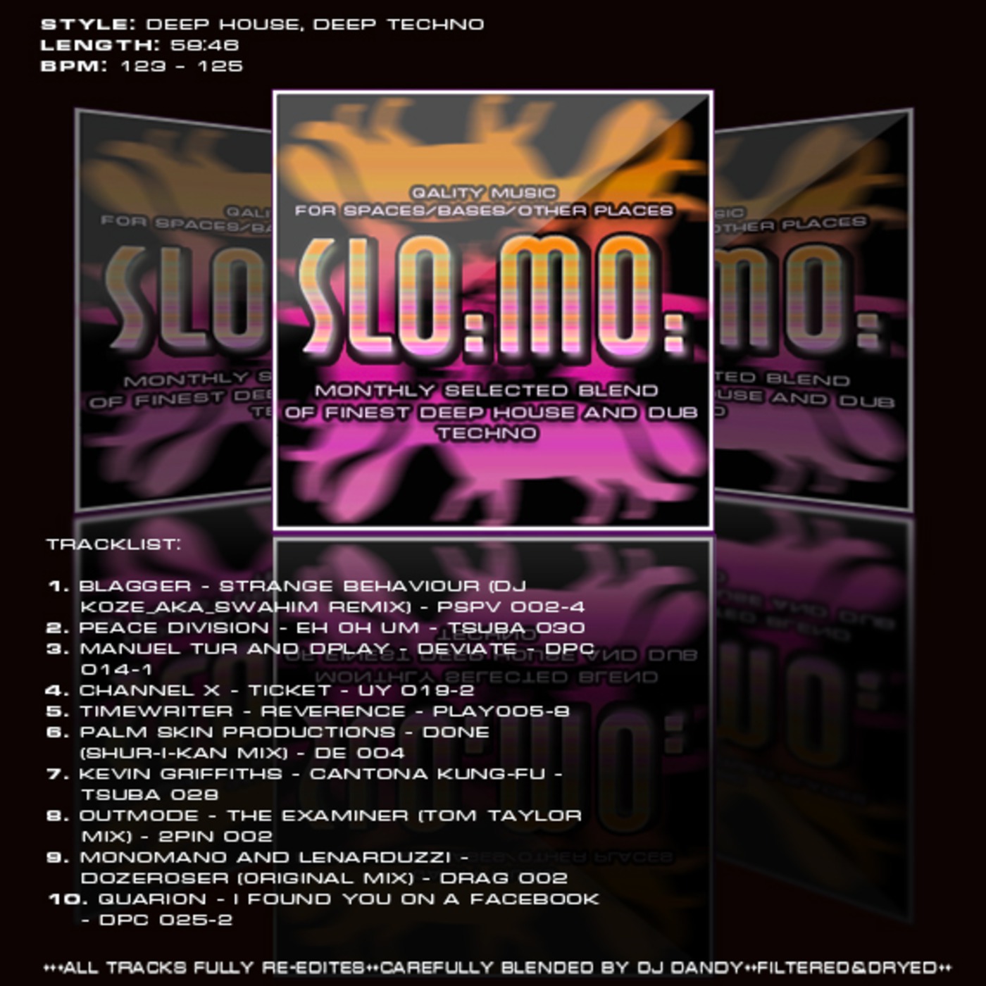 Slo:Mo: podcast by dj Dandy v.2.0  01/01/2010