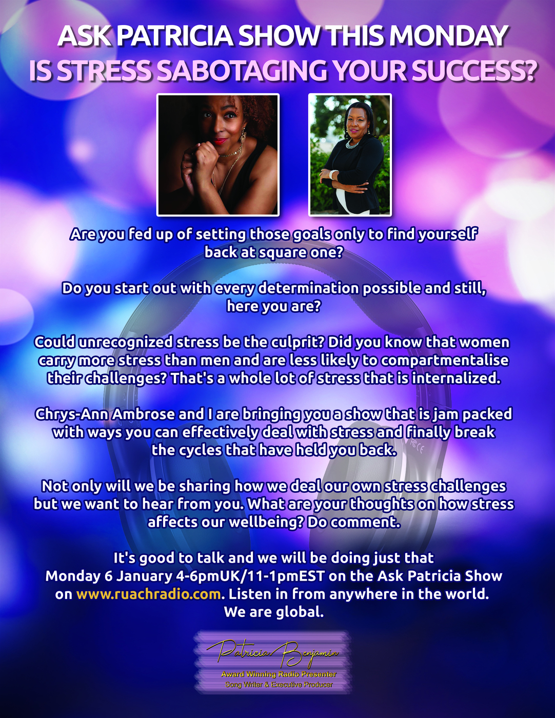 The Patricia Benjamin Podcast