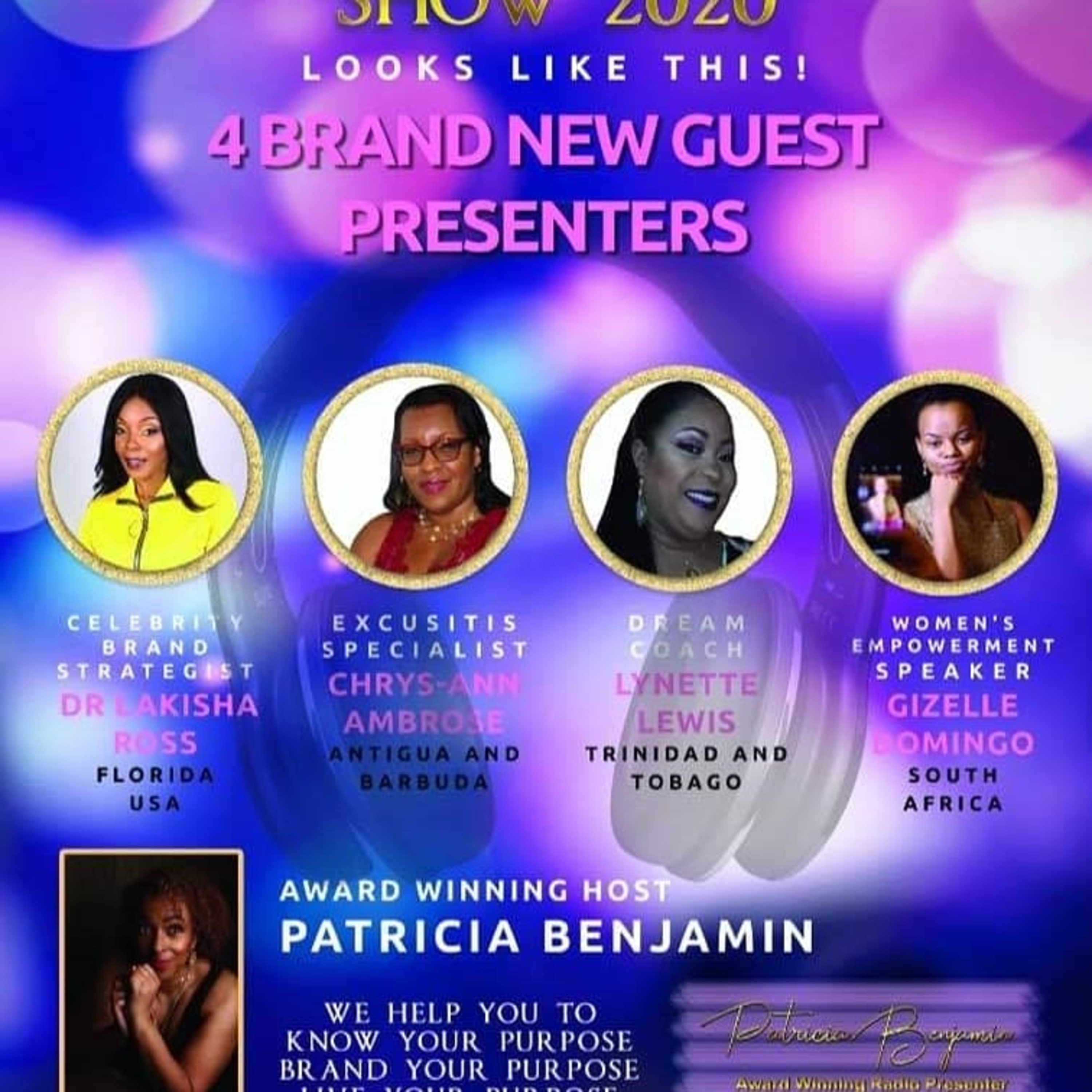 Ask Patricia Show with Patricia Benjamin and Chrys-Ann Ambrose: Can a Woman be a Strong Leader without being called the "B" Word? episode artwork