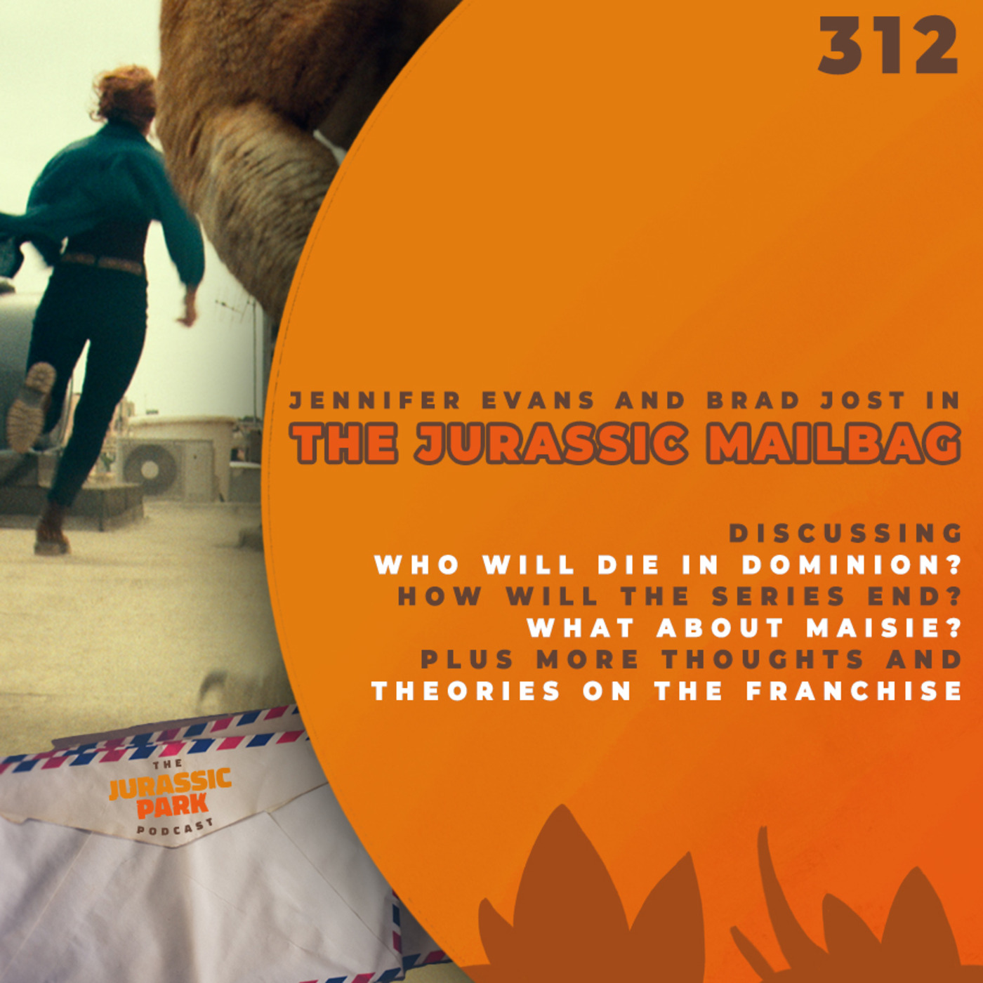 Episode 312: Jurassic Mailbag - March 2022 - w/ Jennifer Evans | Who Will Die in Dominion? How Will The Saga End? What About Maisie? + More!