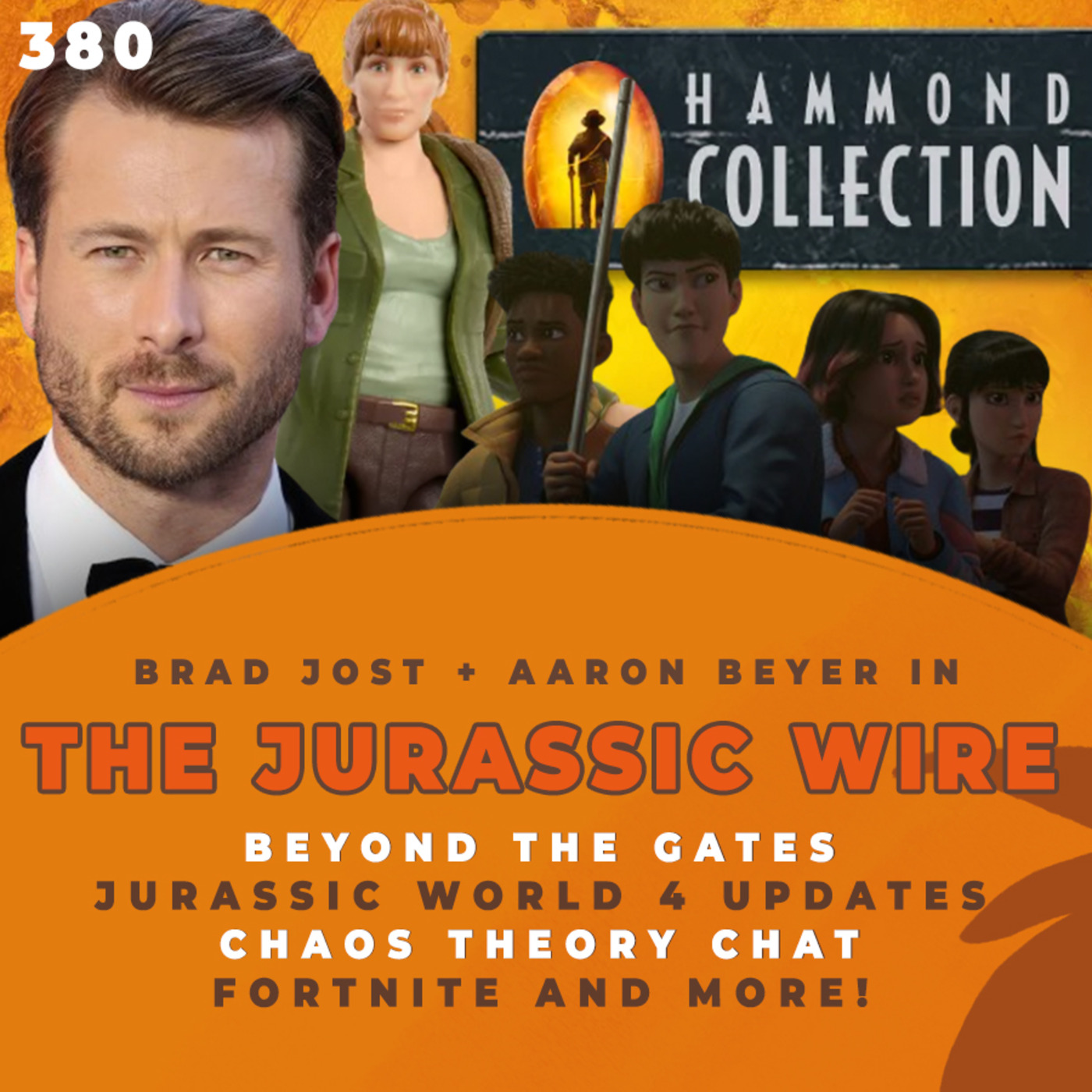 Episode 380: The Jurassic Wire | Glen Powell Reads Script, Beyond the Gates and Chaos Theory | The Jurassic Park Podcast