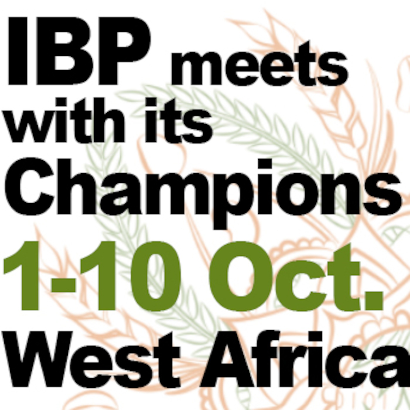 IBP in West Africa - Kanyawim Kirtikara, Executive Director, BIOTEC