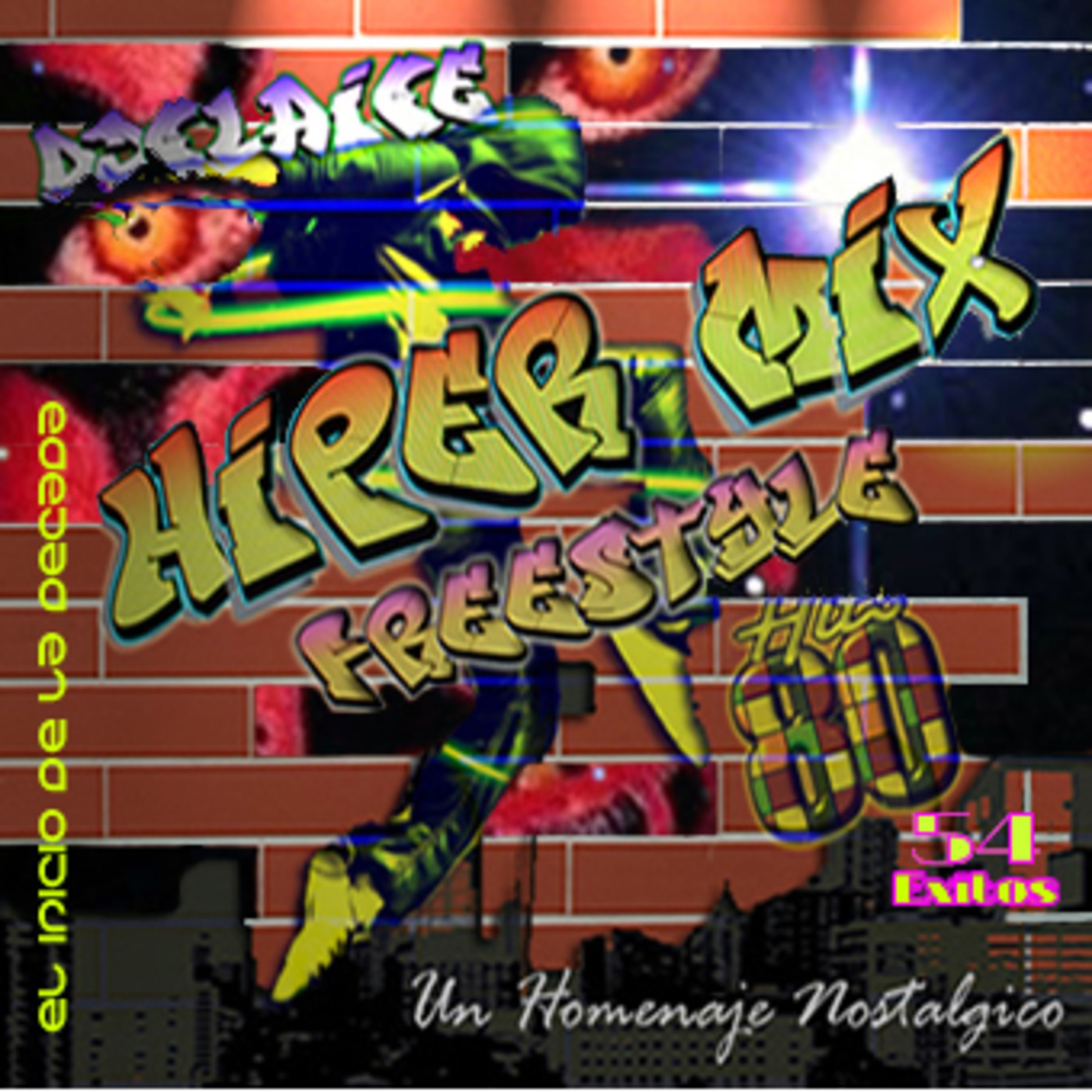 HiperMix Inicio "Freestyle 80s" DjClaice Luis Cruzado.