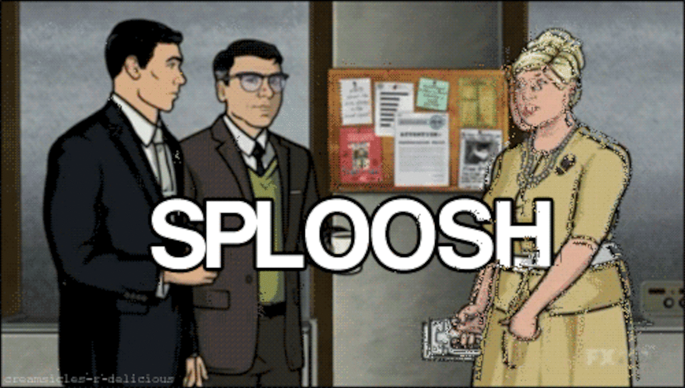 August 9th, 2016 "Sploosh" episode artwork
