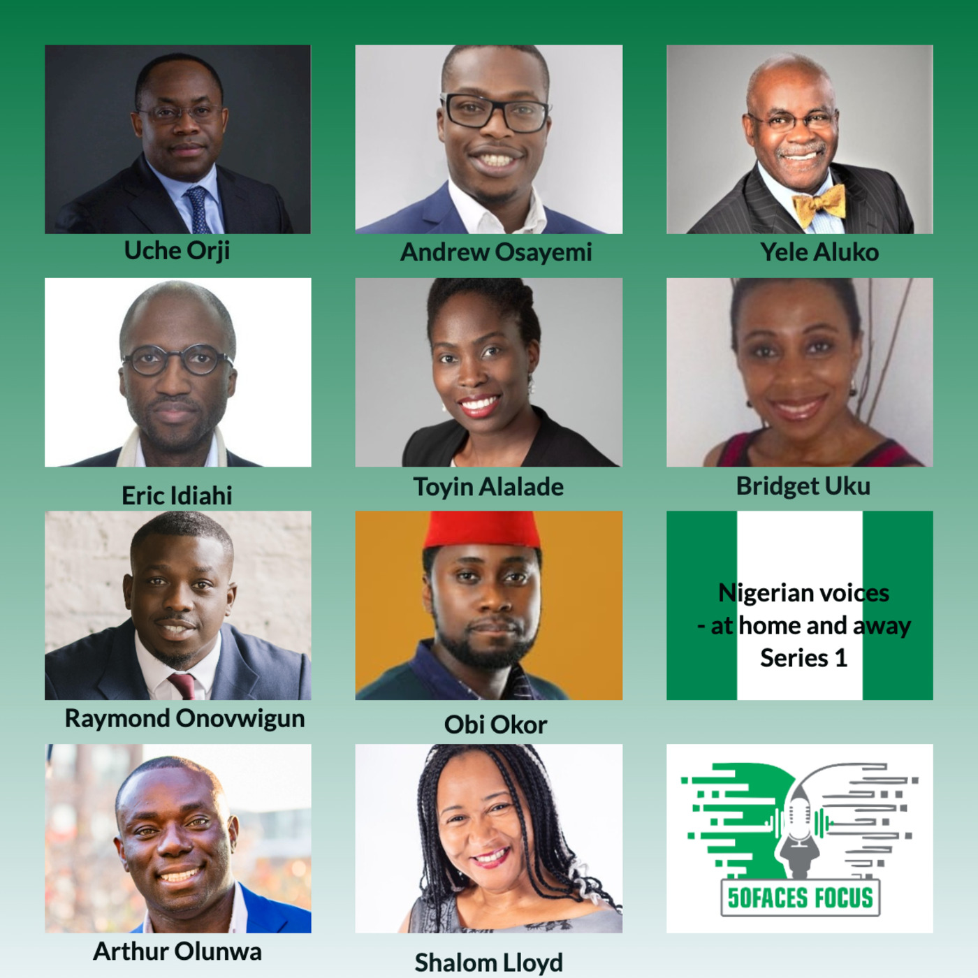 Fiftyfaces Focus Nigerian Voices Podcast