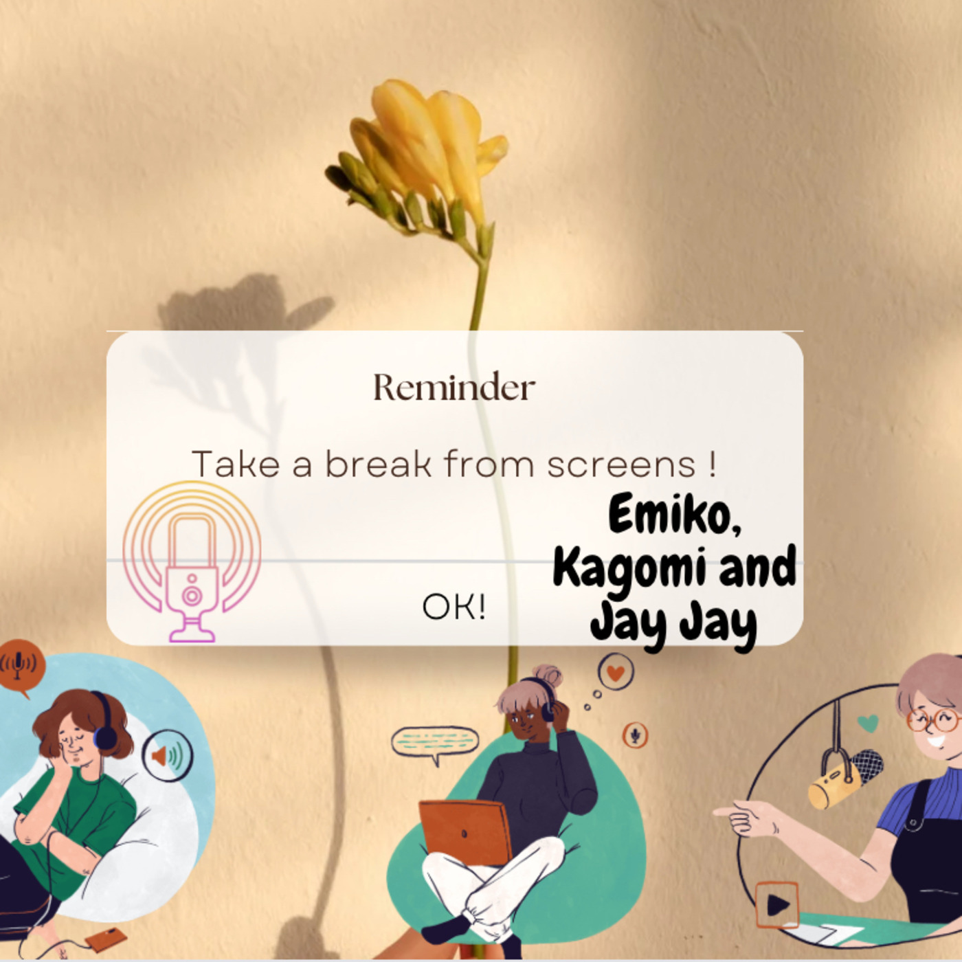 Episode 14: HOW-TO FEATURE: Emiko, Kagomi And Jay Jay Help you get away from the SCREEN!