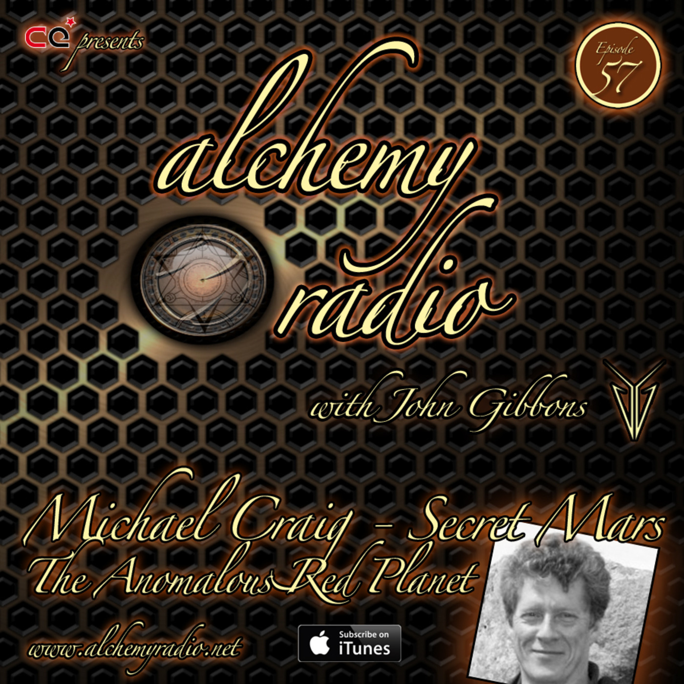 Alchemy Radio 057 - Michael Craig - Secret Mars, The Anomalous Red Planet