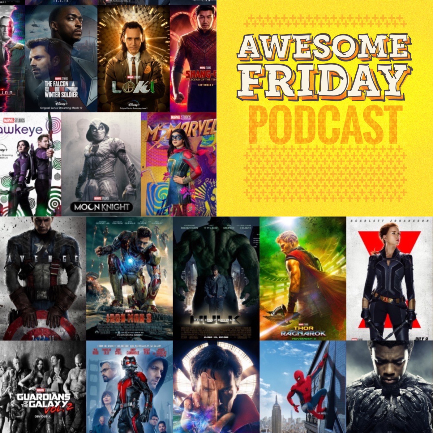 Episode 62: Bonus: Our Favourite Marvel Movies featuring over a dozen of our friends *Updated*