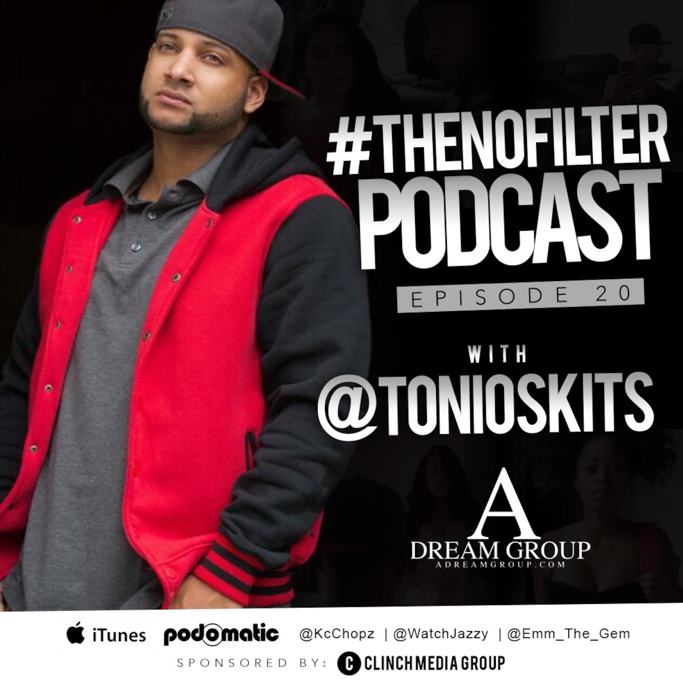 The No Filter Podcast Ep.20 Feat. @TonioSkits