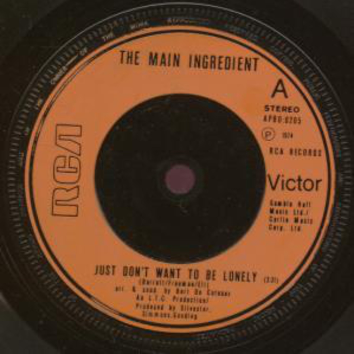 Just Don't Want to Be Lonely - The Main Ingredient episode artwork