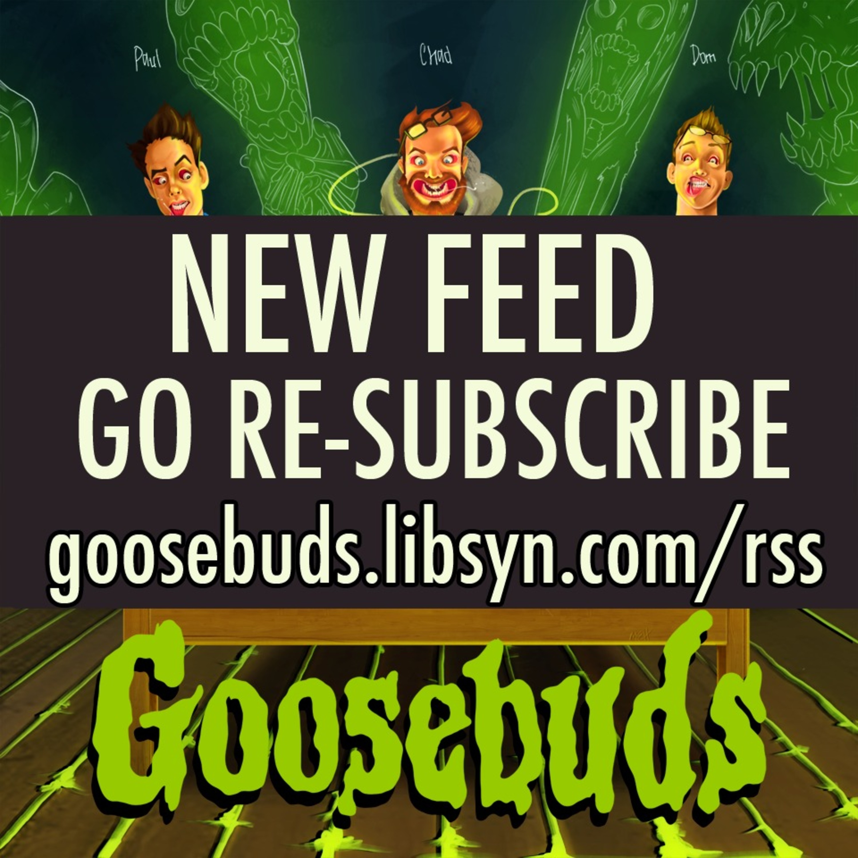 UPDATE! New feed! Please re-sub! artwork