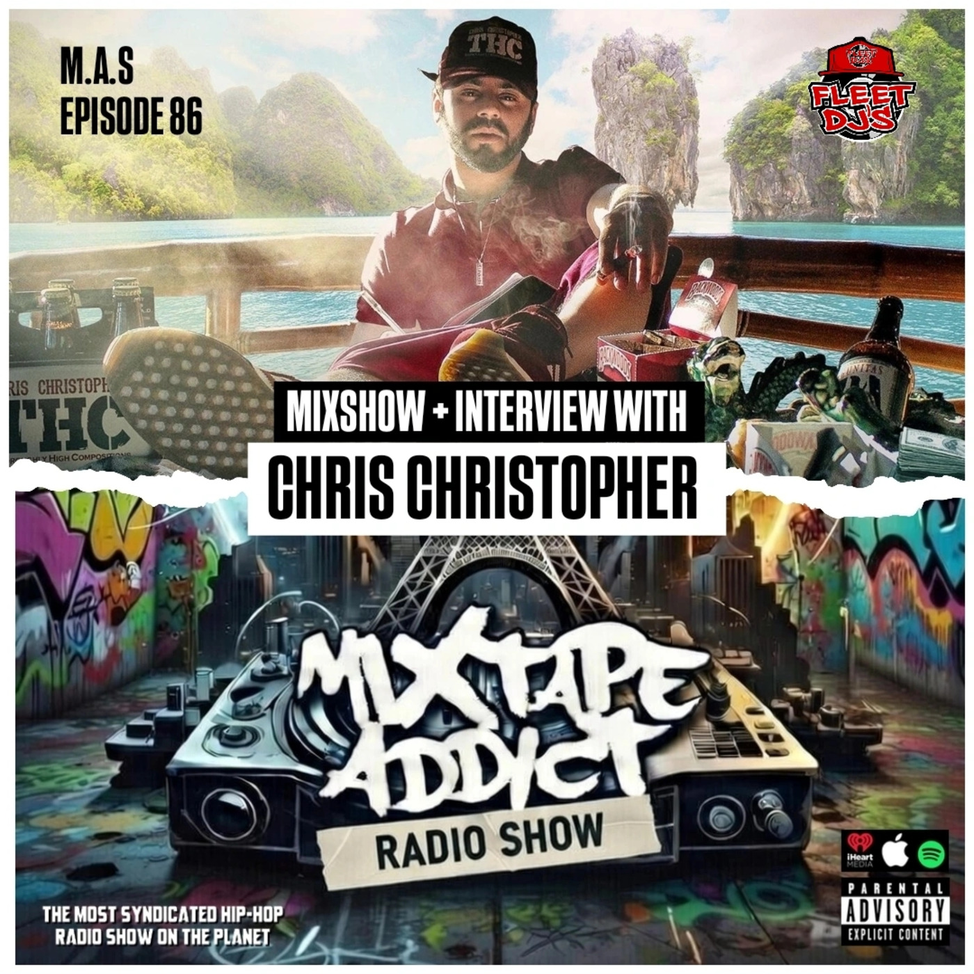 Mixtape Addict Show Talk Show with DJ King Flow ft: CHRIS CHRISTOPHER episode artwork