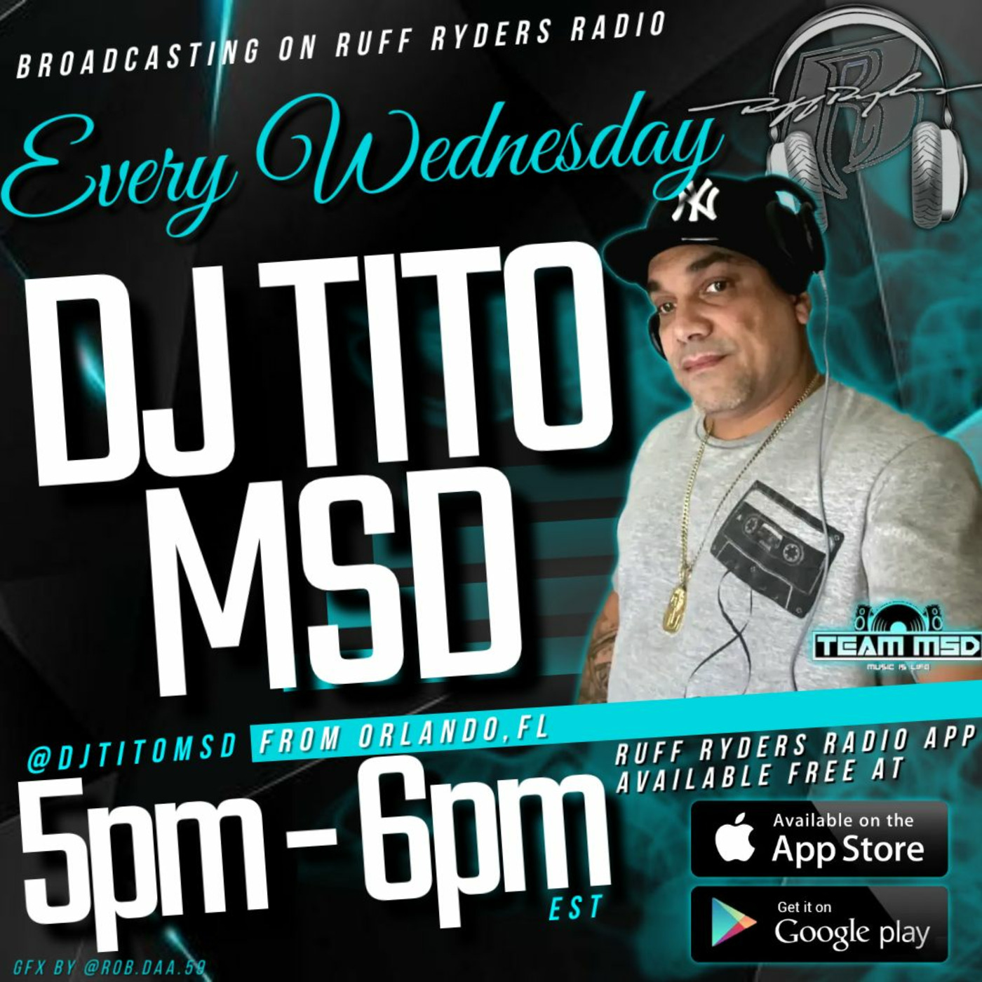 DJ TITO MSD LATIN MIX RRR episode artwork