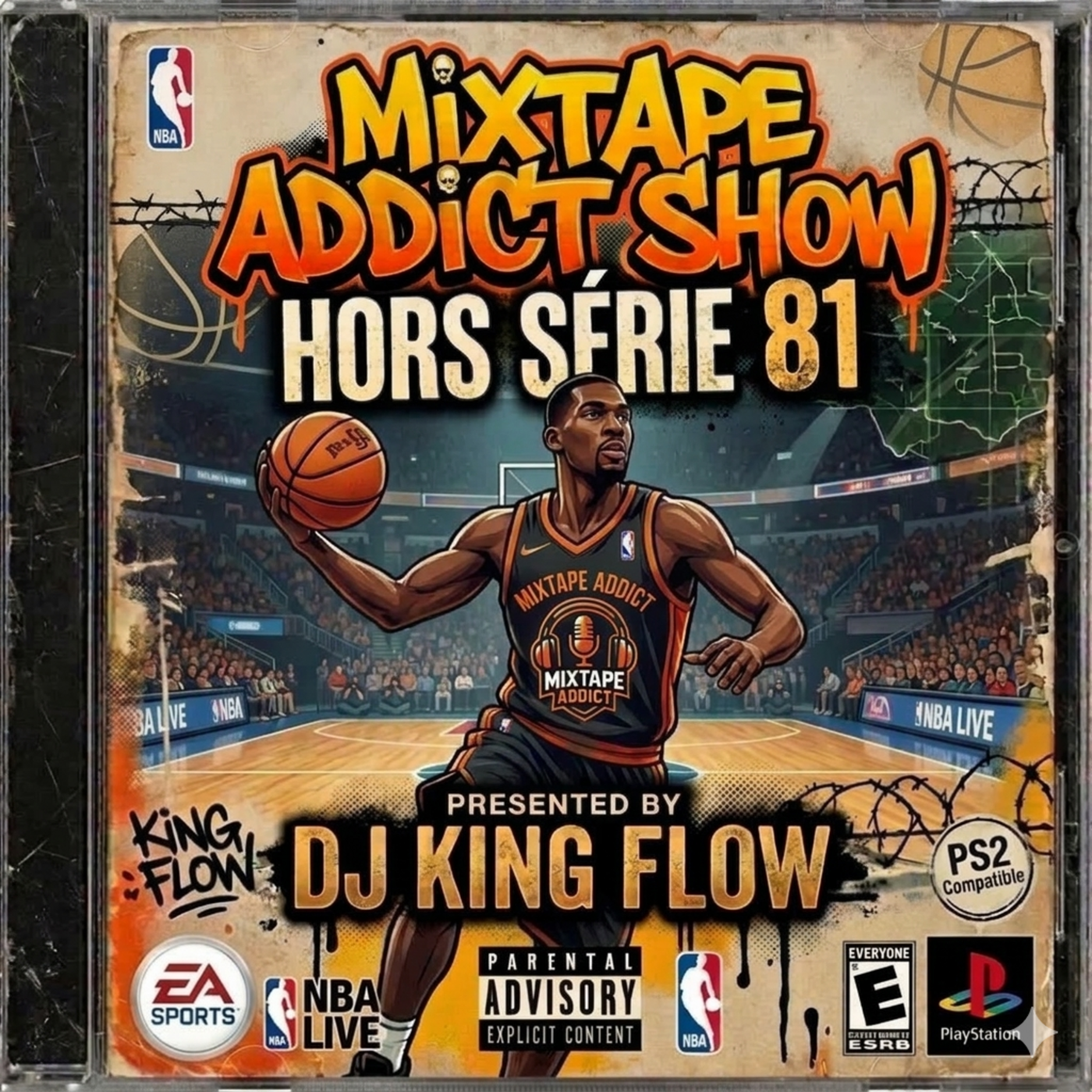 DJ KING FLOW MIXTAPE ADDICT MIX SHOW episode artwork
