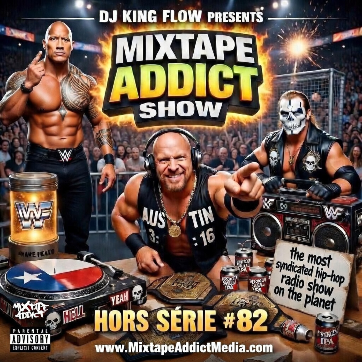 MIXTAPE ADDICT MIX SHOW with DJ KING FLOW episode artwork