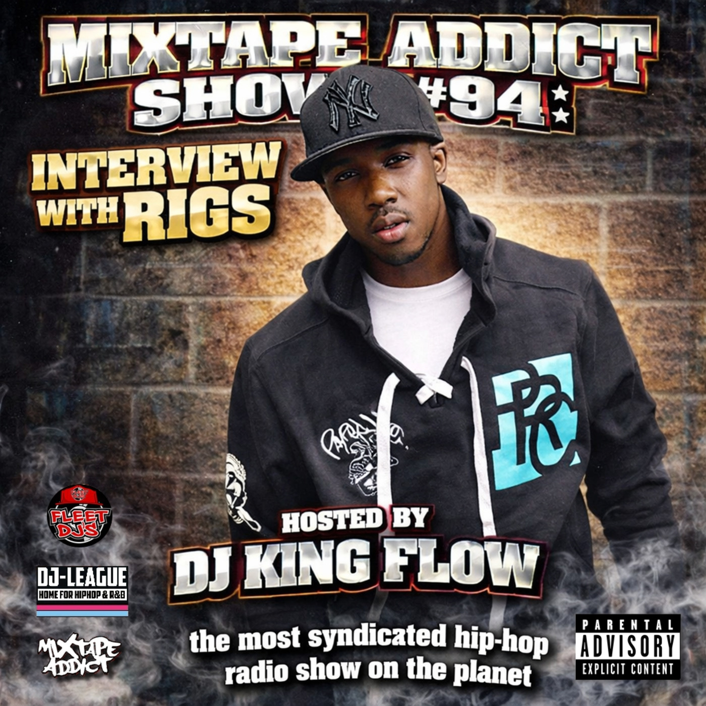 MIXTAPE ADDICT TALK SHOW with DJ KING FLOW ft: RIGS (DA CLOTH)