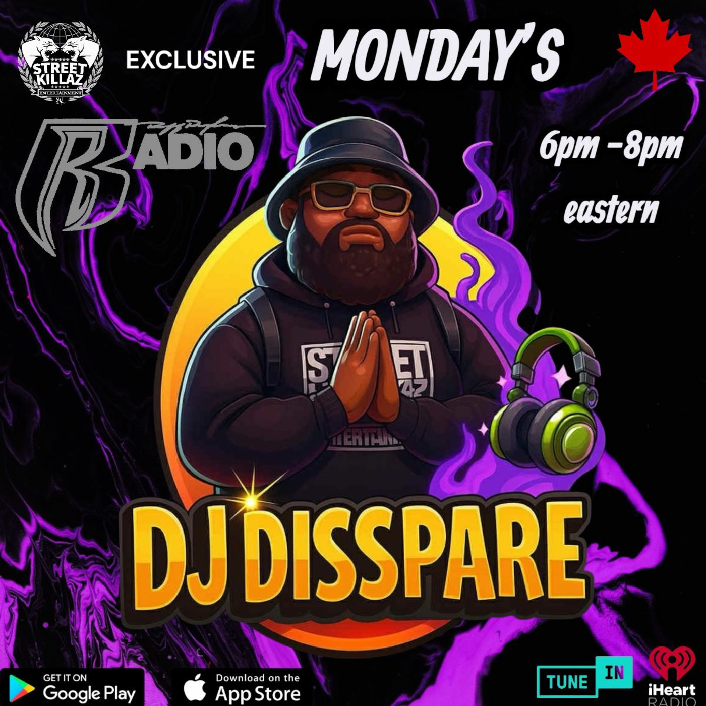 DJ Disspare Streetkillaz RADIO MIX episode artwork