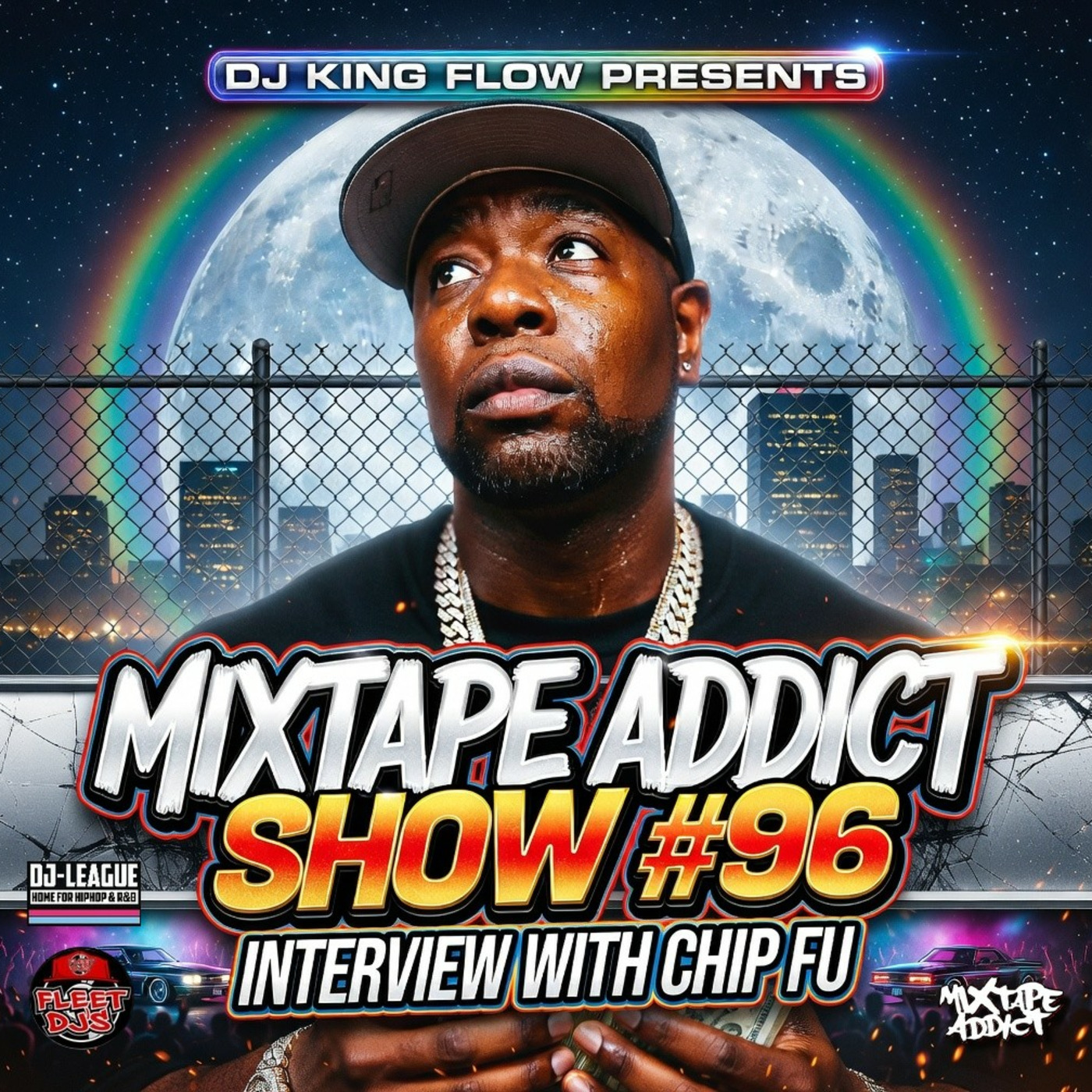 MIXTAPE ADDICT TALK SHOW with DJ KING FLOW ft: CHIP FU episode artwork