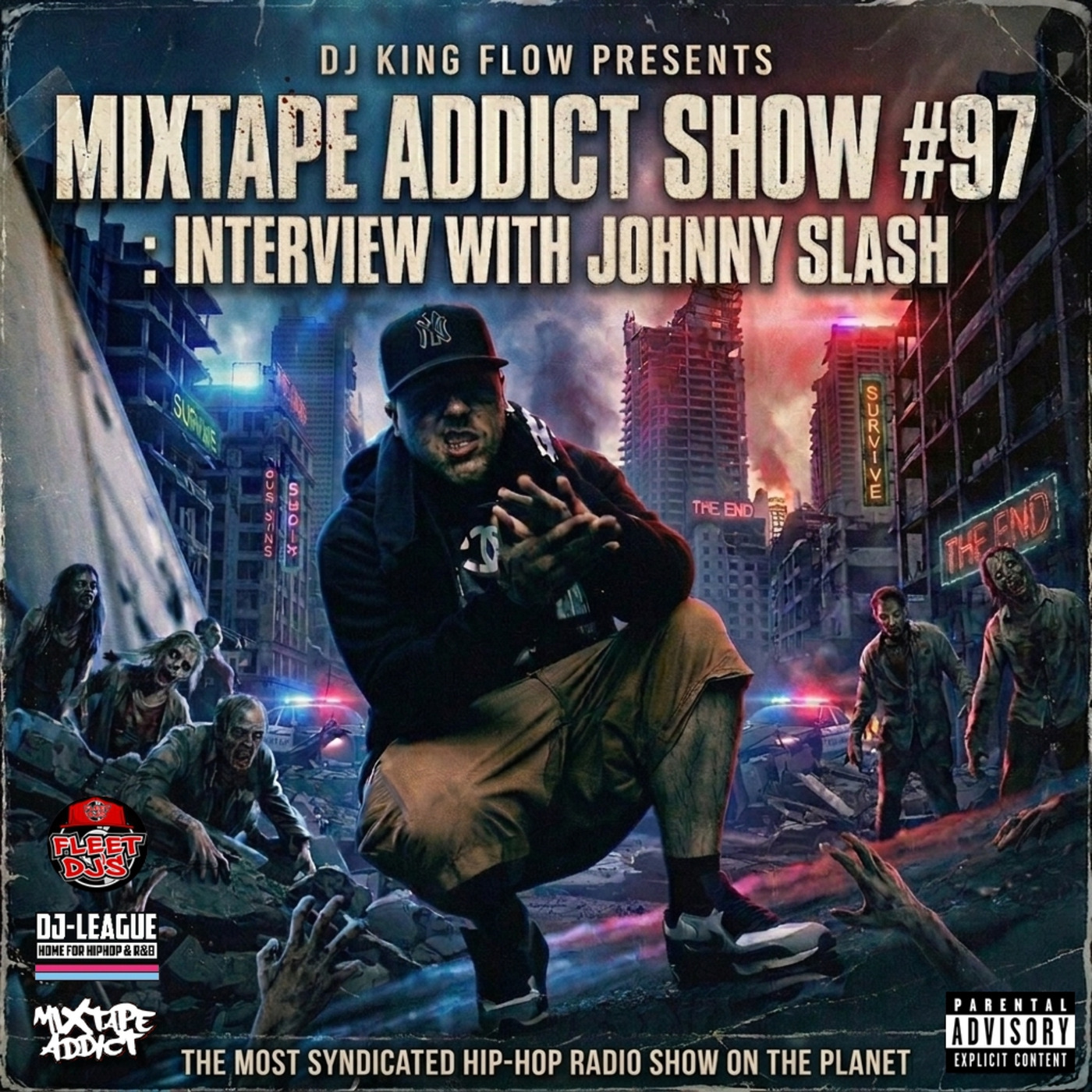 MIXTAPE ADDICT TALK SHOW with DJ KING FLOW ft: JOHNNY SLASH episode artwork