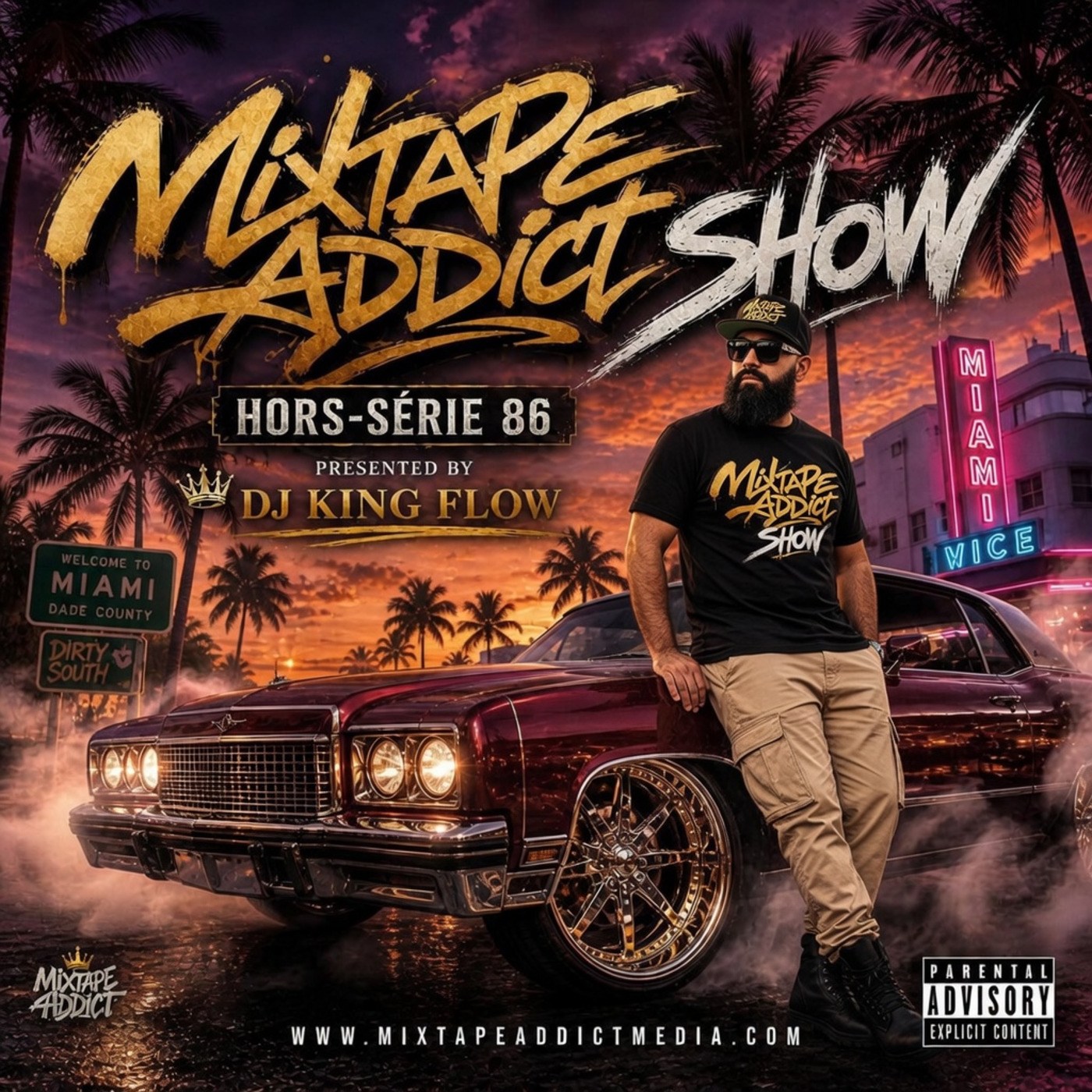 DJ KING FLOW - MIXTAPE ADDICT MIX SHOW episode artwork