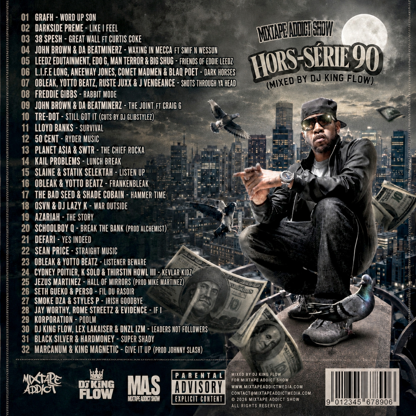 MIXTAPE ADDICT MIX SHOW with DJ KING FLOW episode artwork
