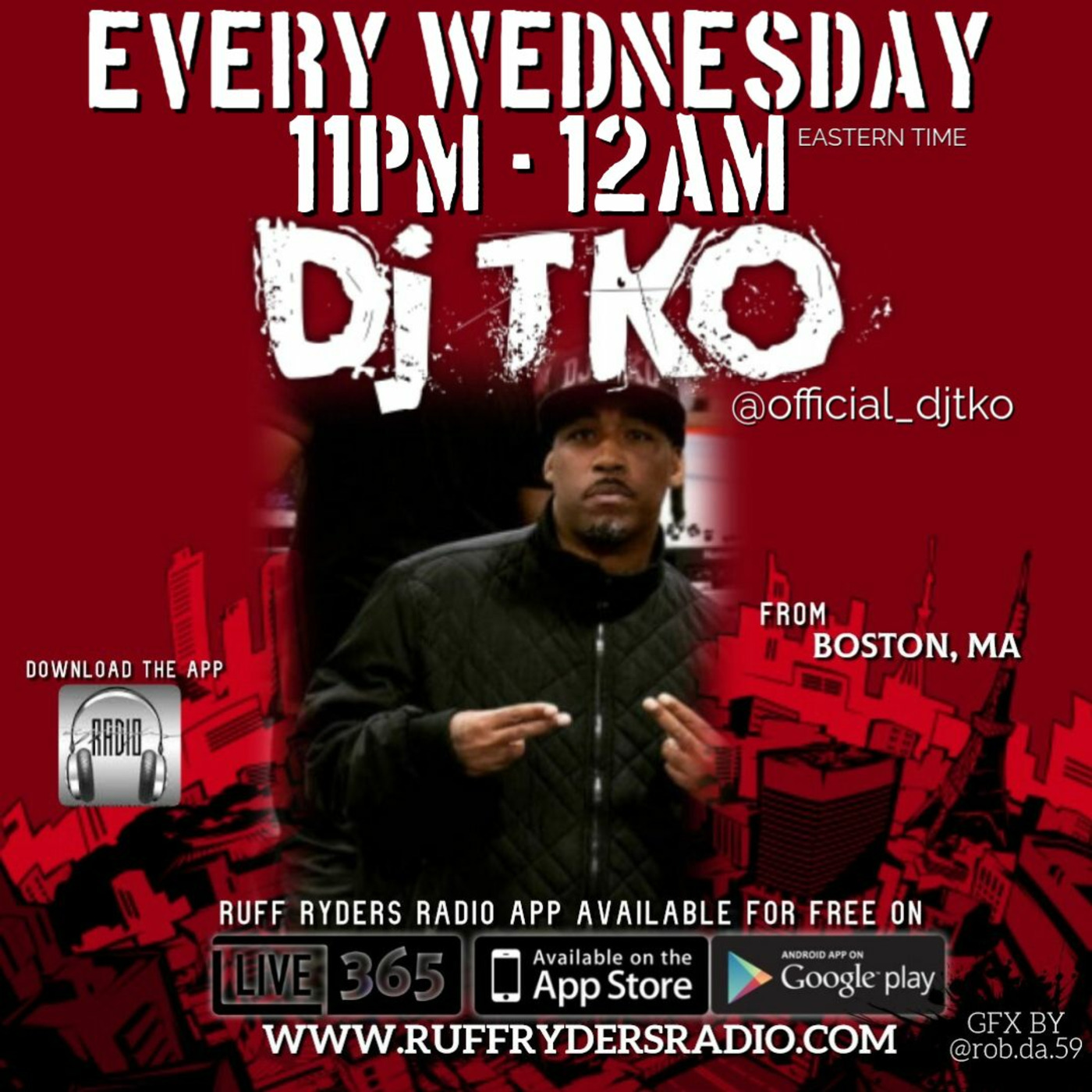 DJ TKO RUFF RYDERS RADIO EAST COAST MIX episode artwork