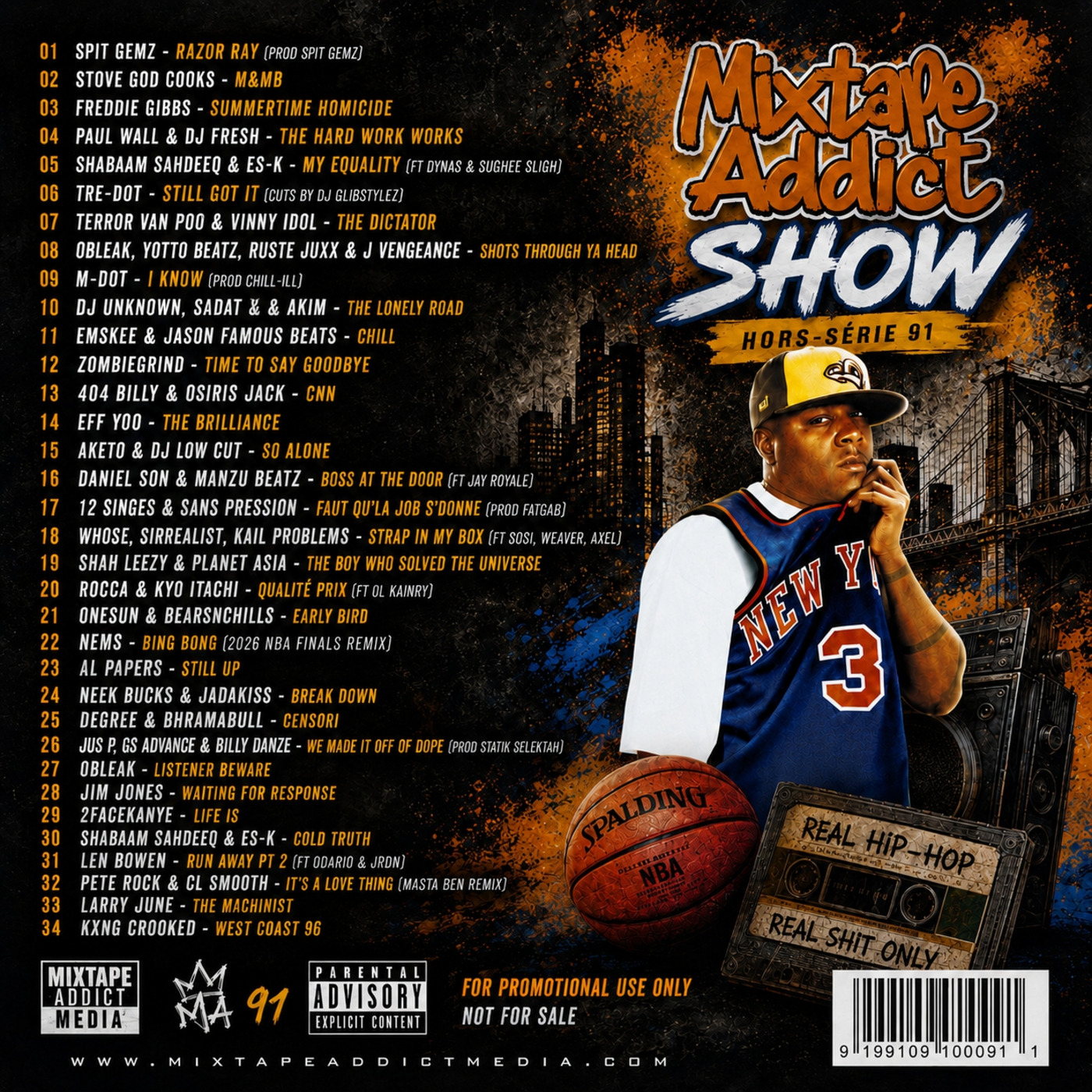 MIXTAPE ADDICT MIX SHOW with DJ KING FLOW episode artwork