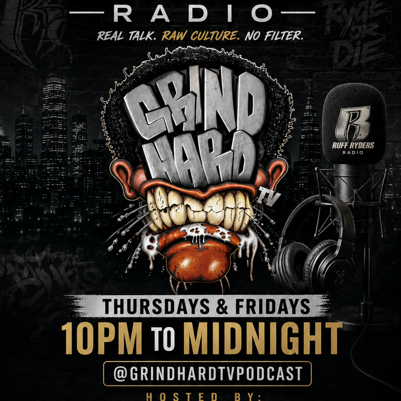 GrindHard TV & Podcast- Alanax Interview DJ Scratch Live Set at Havoc from Mobb Deep Dispensary Grand Opening episode artwork
