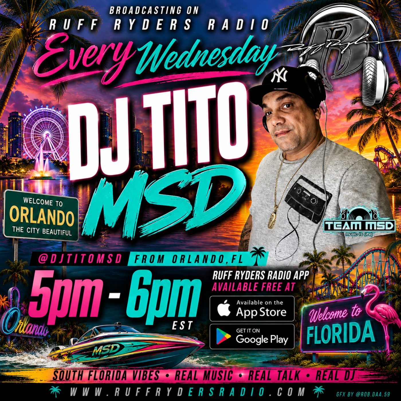 DJ TITO MSD SOUTH FLORIDA LATIN MIX episode artwork