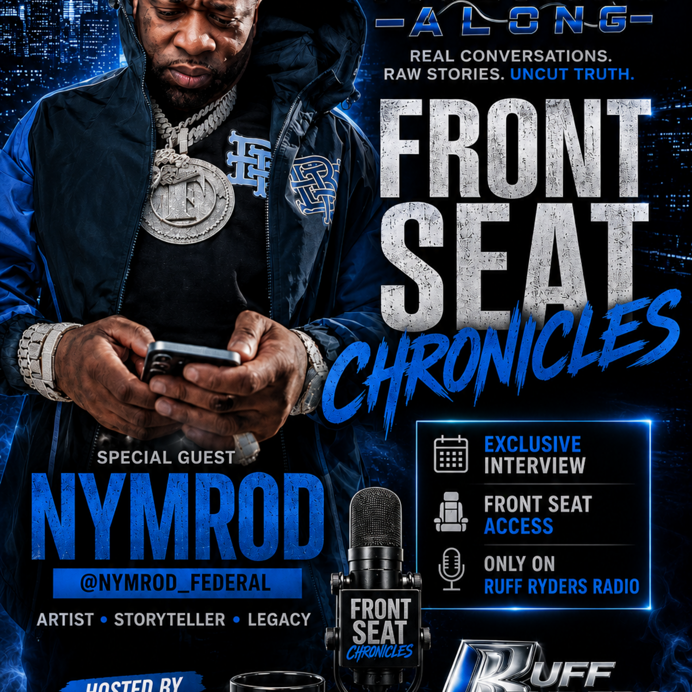 The Ryde Along "Front Seat Chronicles with Mz Info ft: Nymrod CEO of Federal District episode artwork