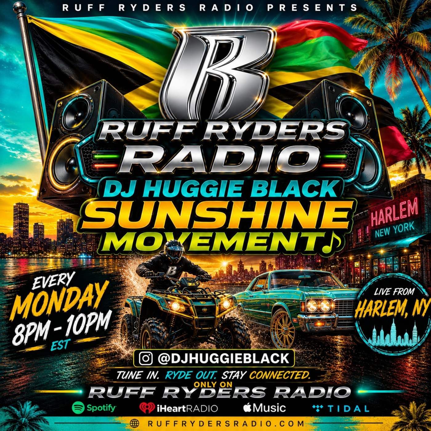 DJ HUGGIE BLACK "HARLEM NIGHTS" MIX SHOW episode artwork