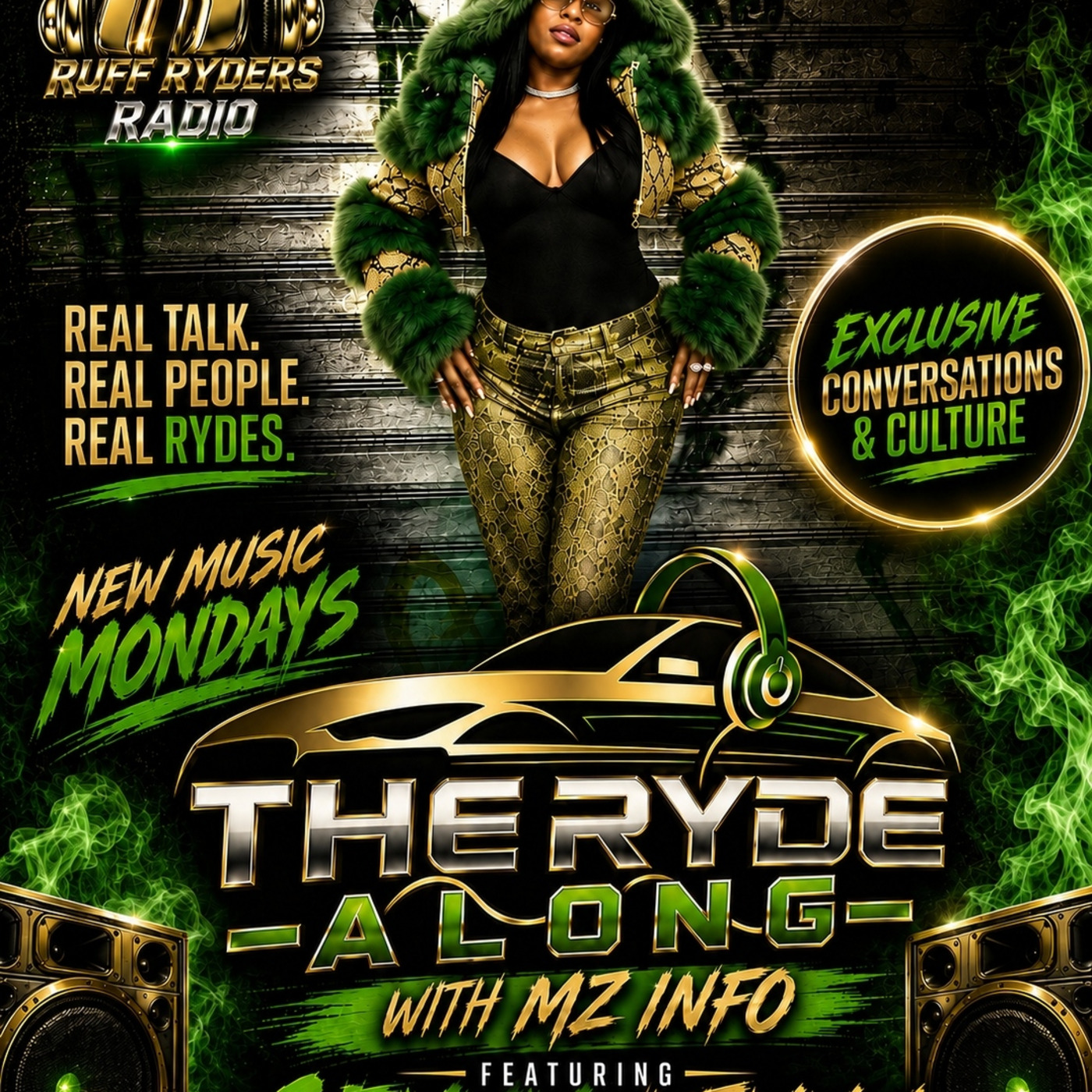 The Ryde Along New Music Mondays with Mz Info ft - SEXXY LEXXY episode artwork
