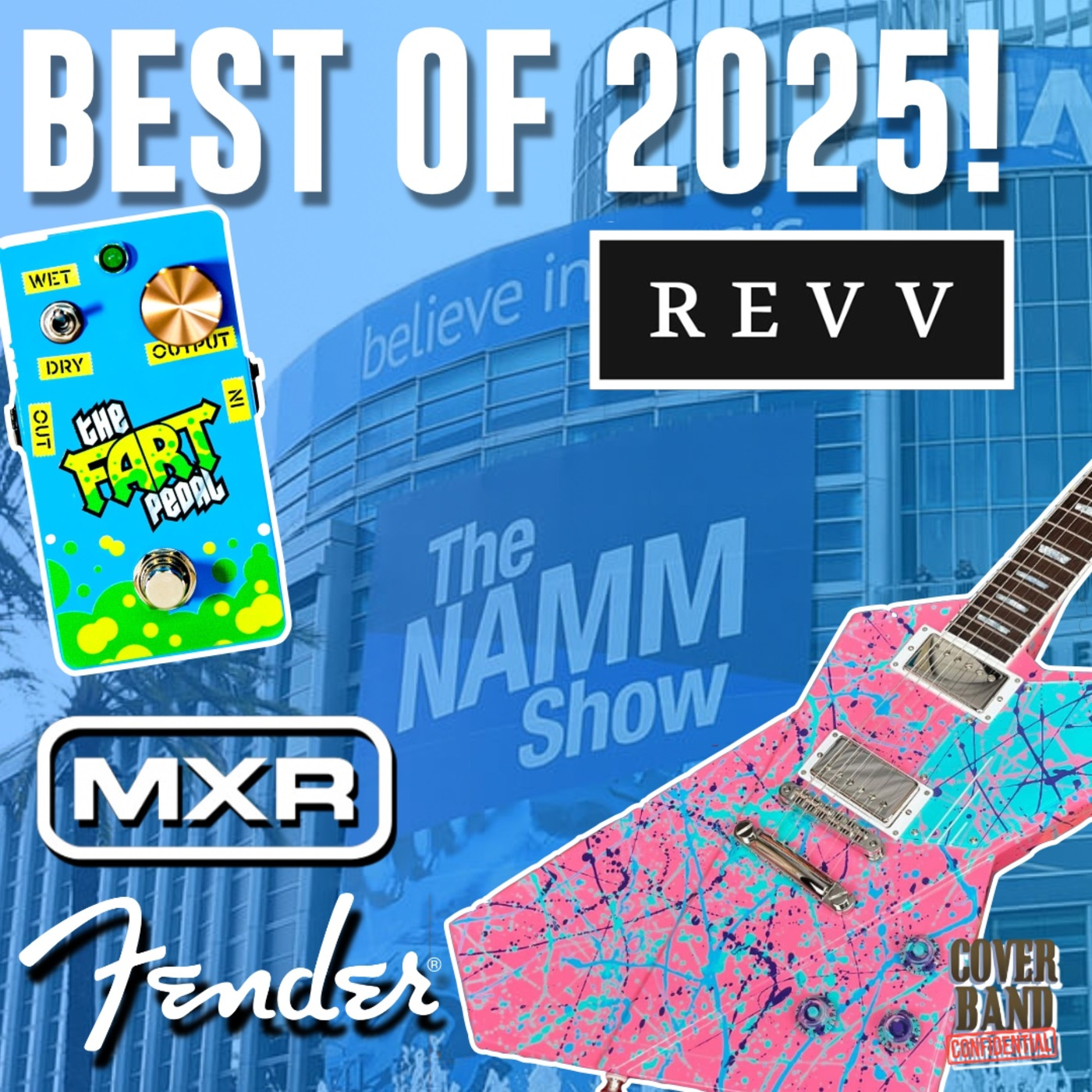Episode 362: YOUR  GUIDE TO NAMM 2025: HOT NEW GEAR, 80'S VIBES & FART PEDALS!