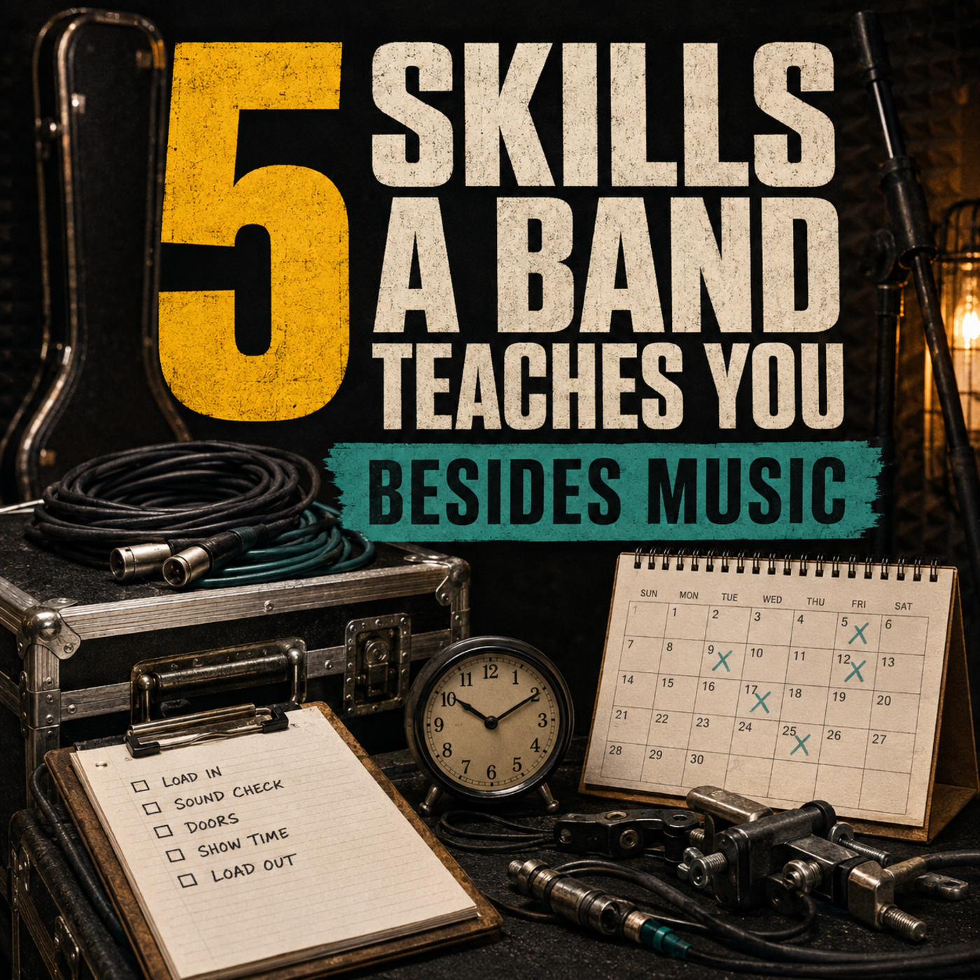 Episode 444: 5 Skills Being in a Band Teaches You (Besides Music) episode artwork