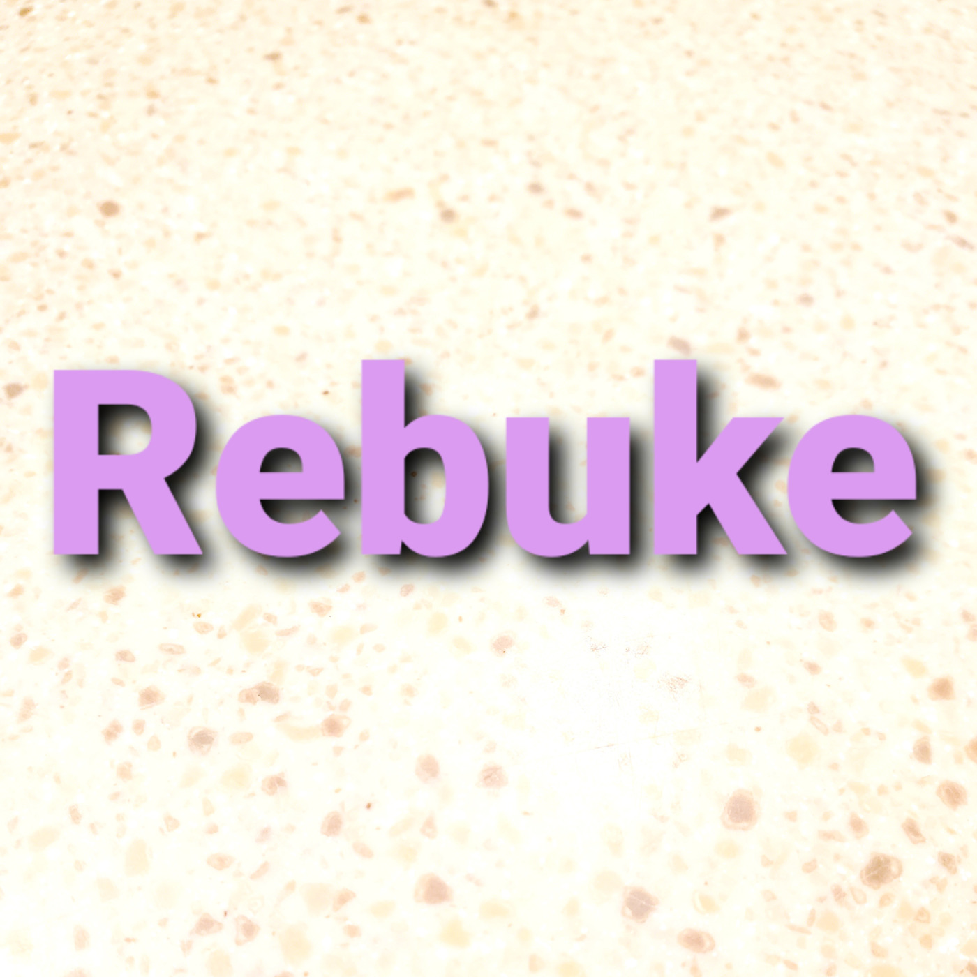 Rebuke