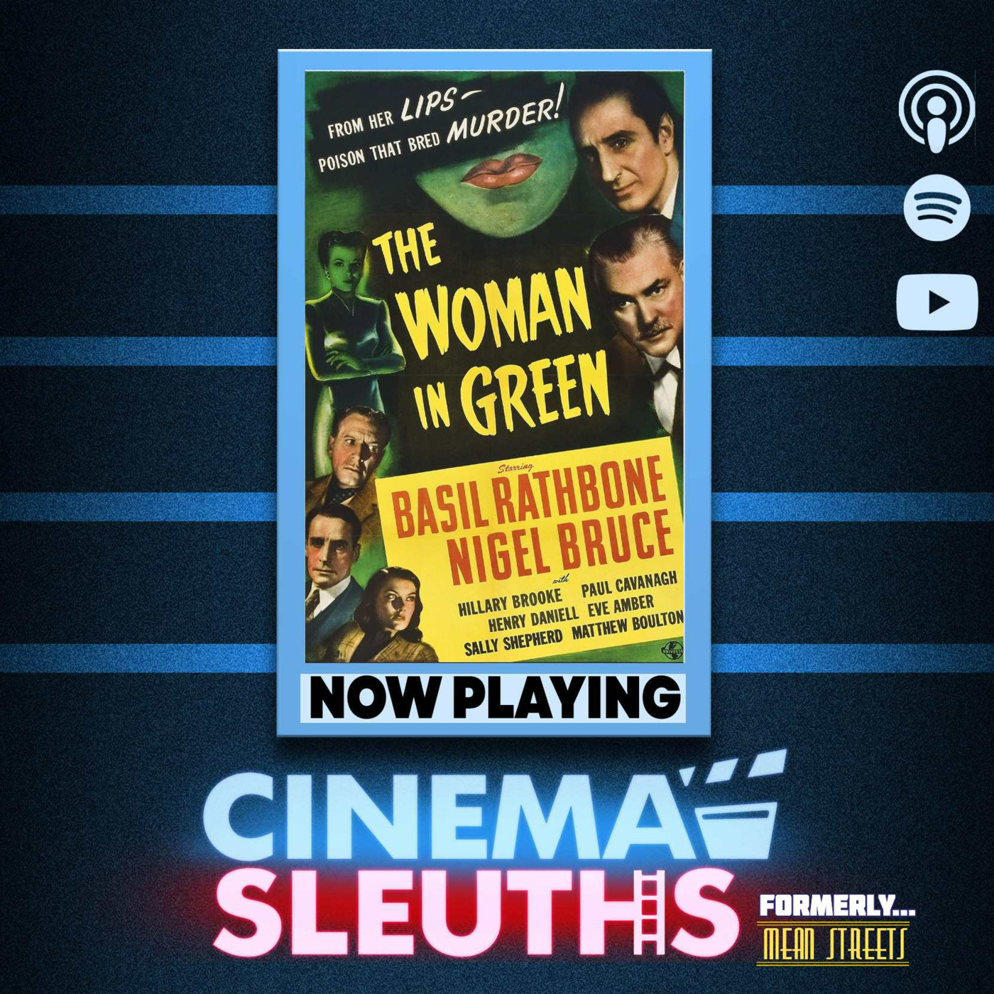 Case 49. THE WOMAN IN GREEN (1945) | Dir Roy William Neill | Sherlock Holmes Noir?