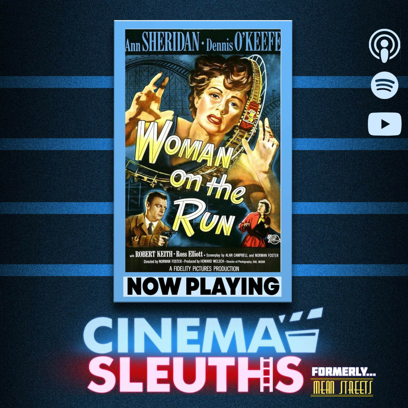 Case 61. WOMAN ON THE RUN (1950) | Norman Foster |