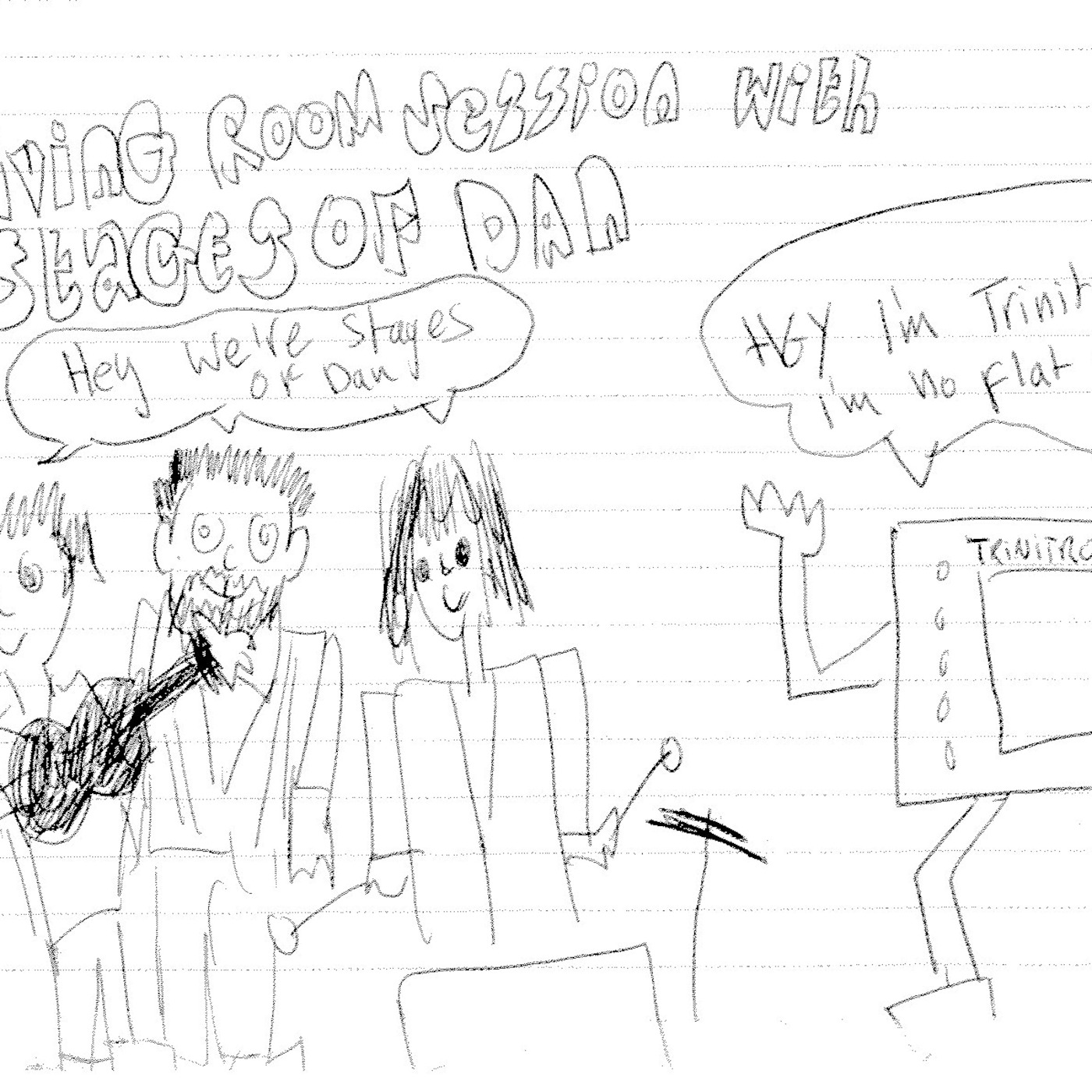 Trinitron Tv's - Living room session with Stages of Dan episode artwork