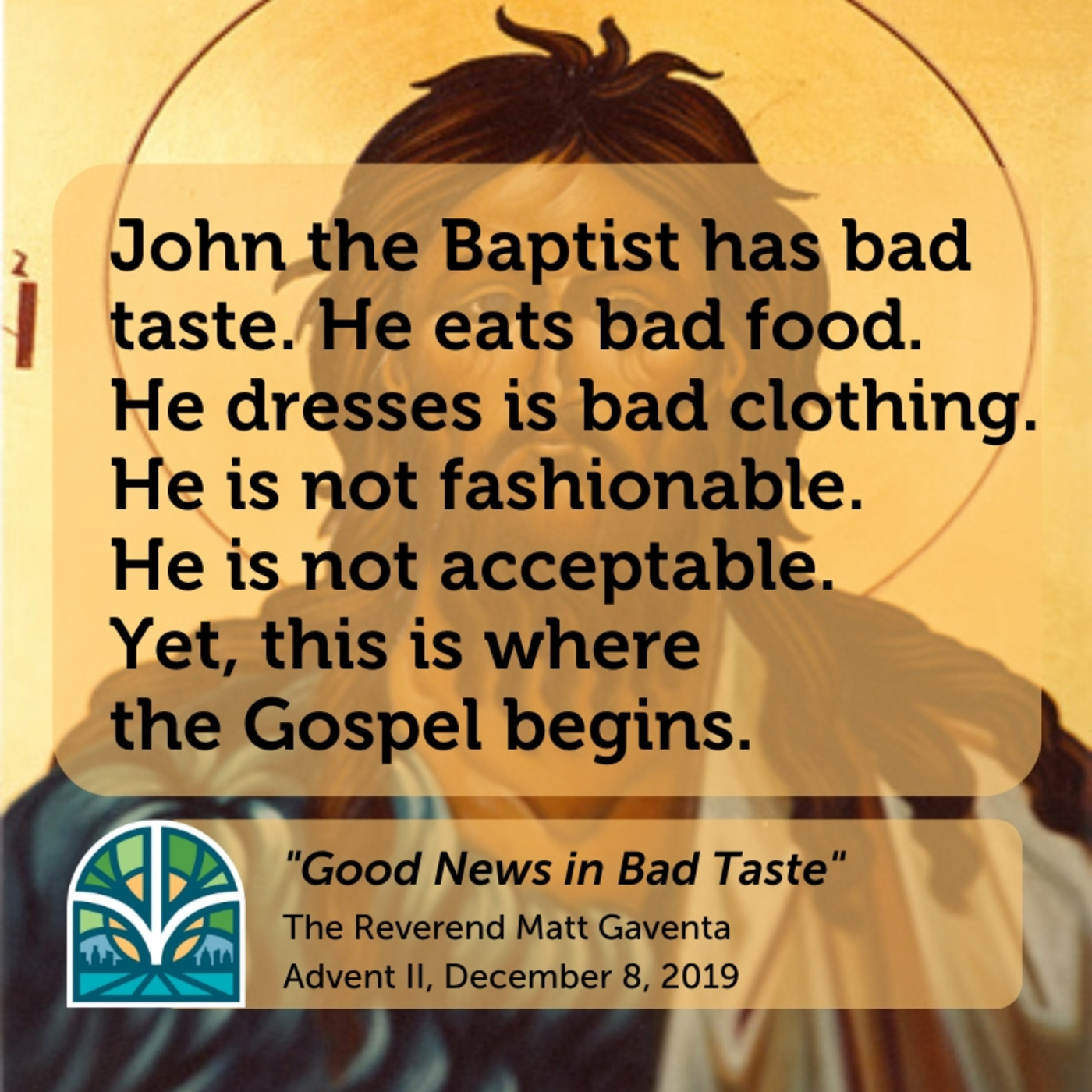 Good News in Bad Taste