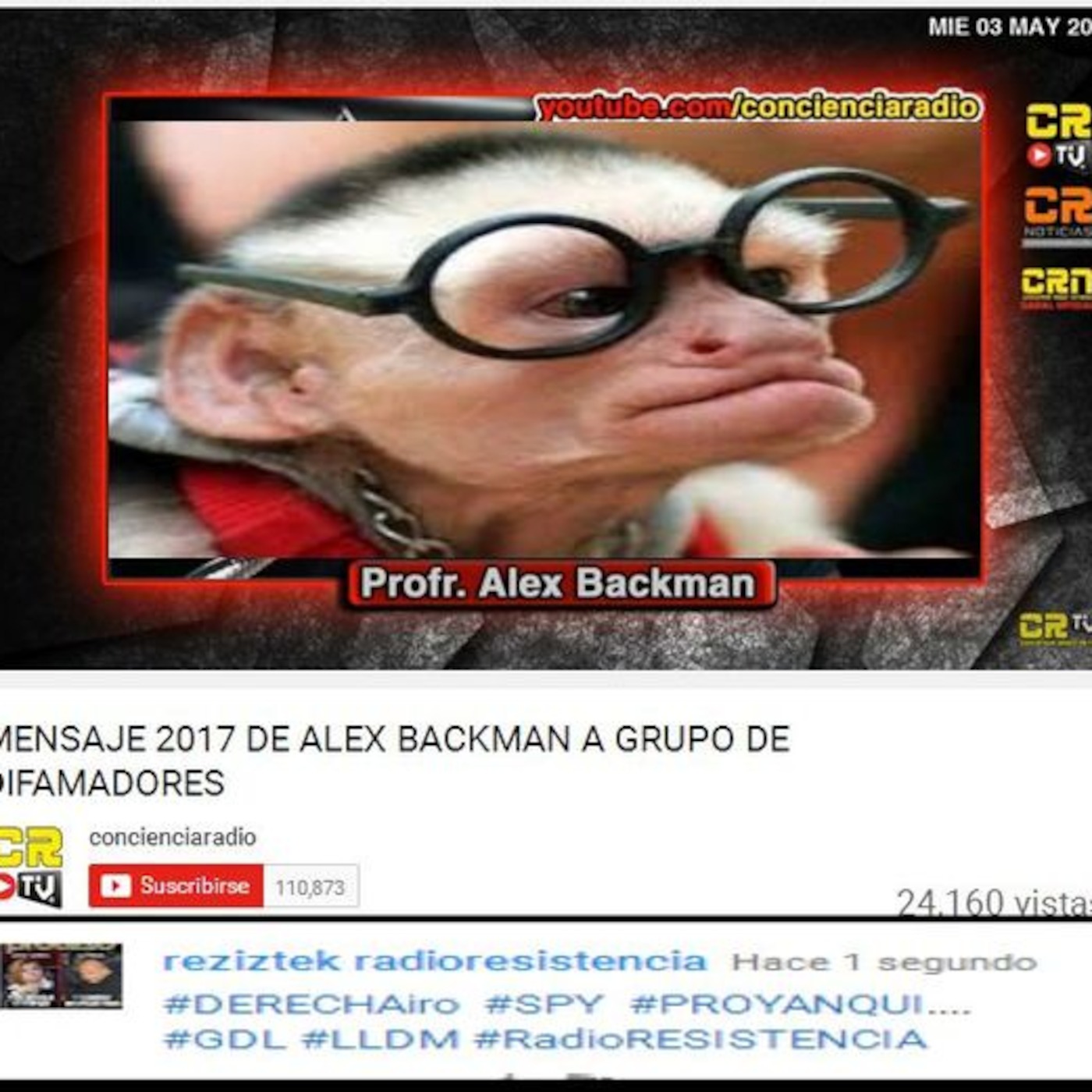 #RadioResistenCIA #Podcast ANTI #CristianoIMPERIALISTA ,#SECTA #LLDM