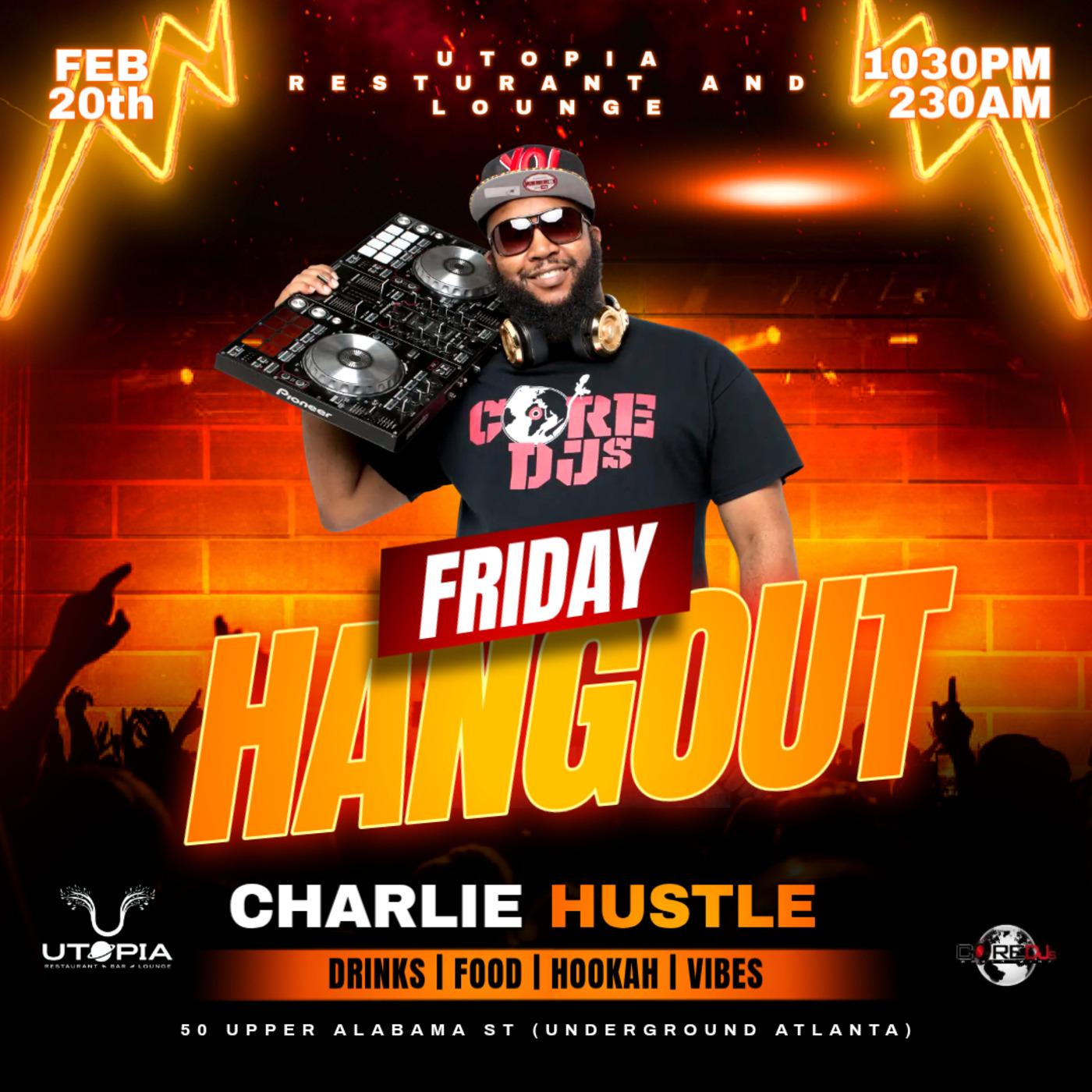 LIVE FROM UTOPIA RESTAURANT AND LOUNGE AT UNDERGROUND ATLANTA 2-17-26 PART 2 episode artwork