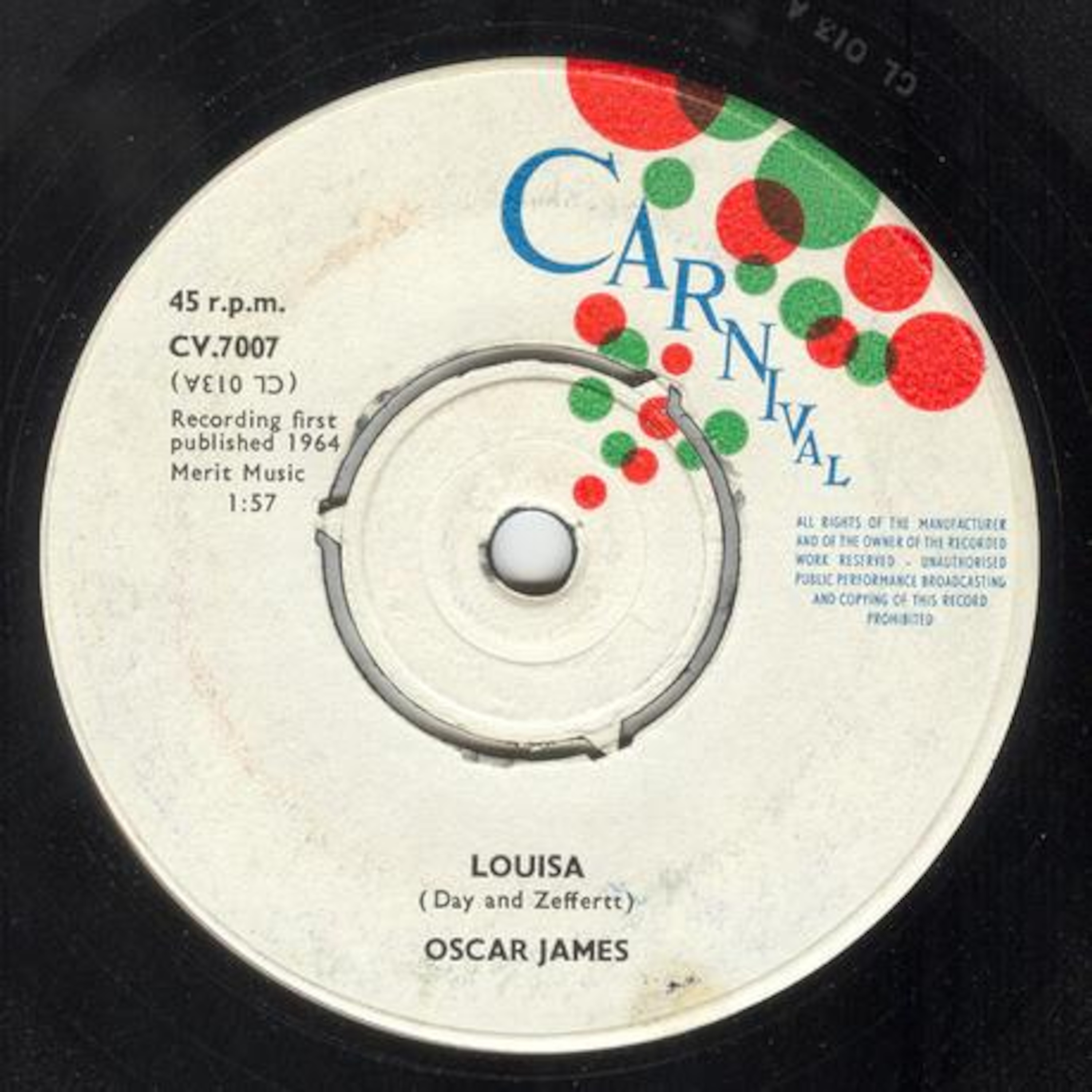 CARNIVAL RECORDS.... THE BRITISH SKA 'ERA 1964/ 65 episode artwork