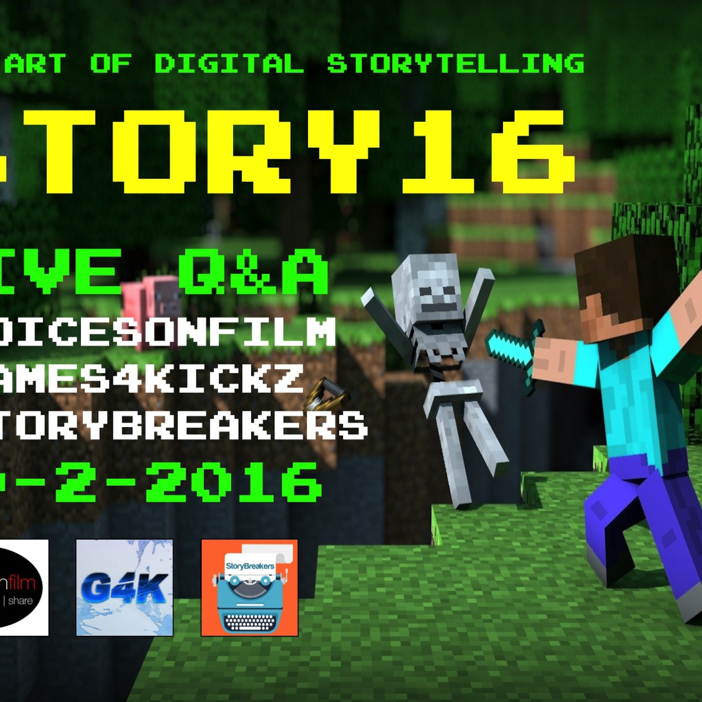 Story16 - The Art of Digital Storytelling - Live Q&A