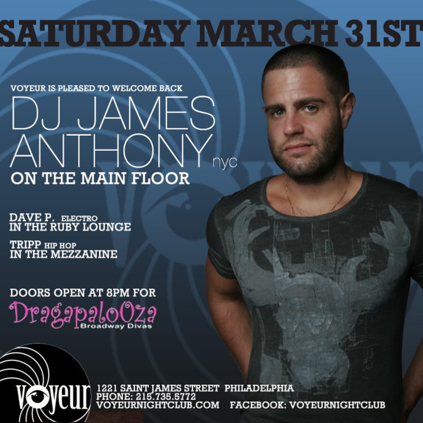 DJ James Anthony Loves Philly- Live @ Voyeur Nightclub episode artwork