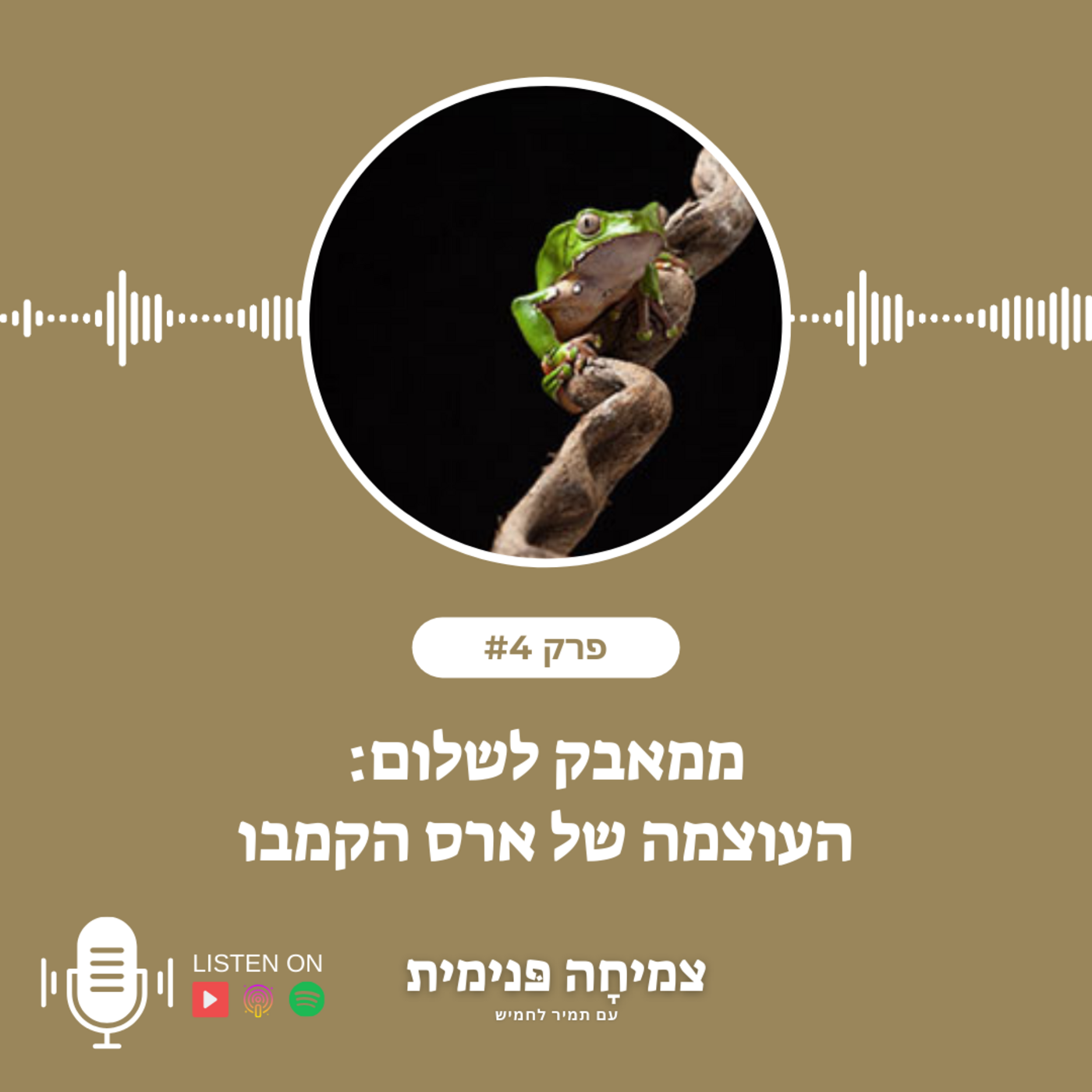 Episode 4: פרק #4 - ממאבק לשלום: העוצמה של ארס הקמבו episode artwork