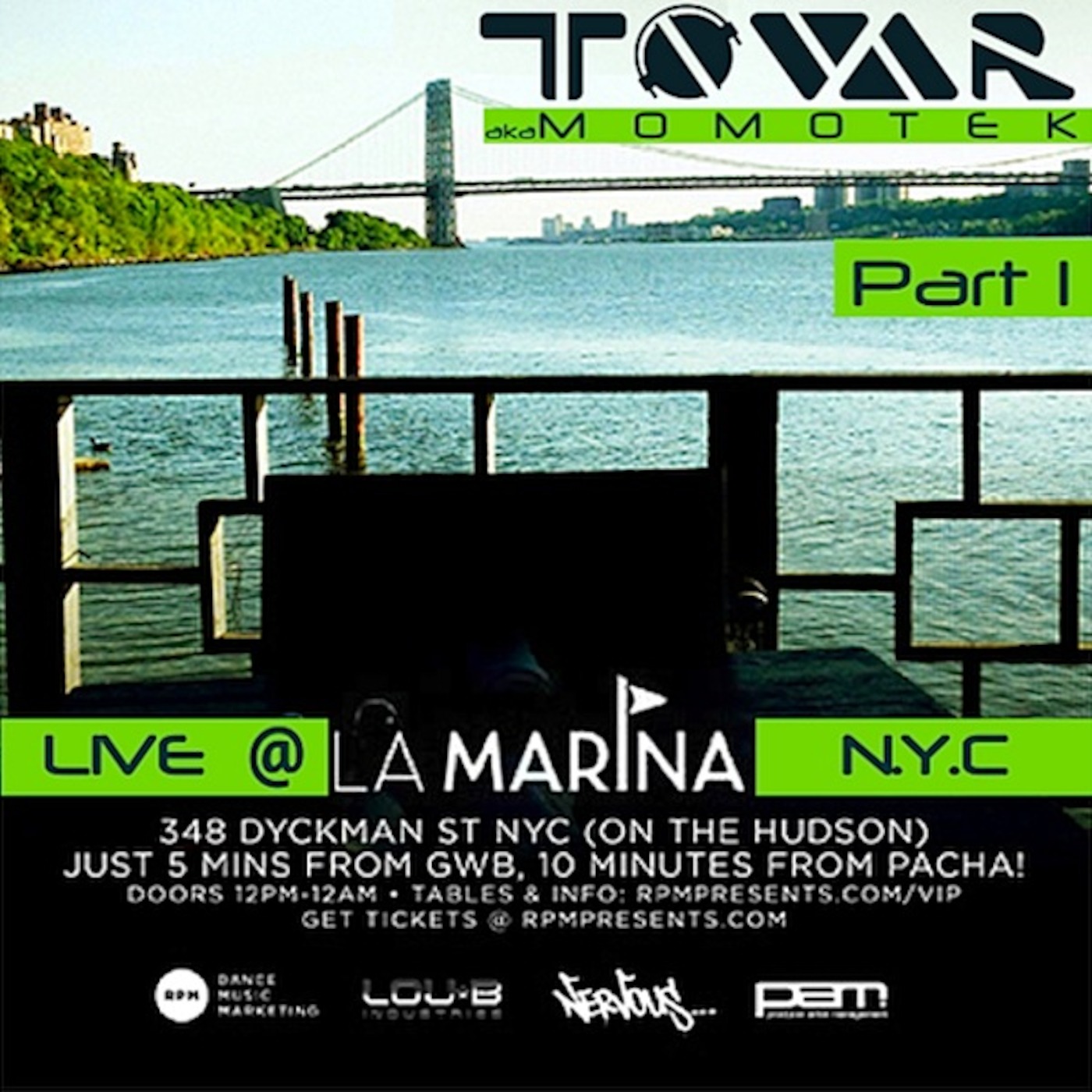 Tovar Live @ La Marina NYC: Pt.1 | 7-13-13