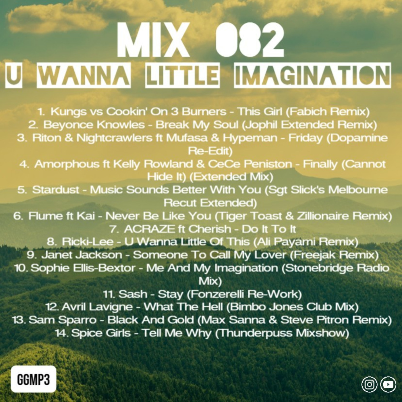 Episode 82: GGMP3: Mix 082 - U Wanna Little Imagination episode artwork