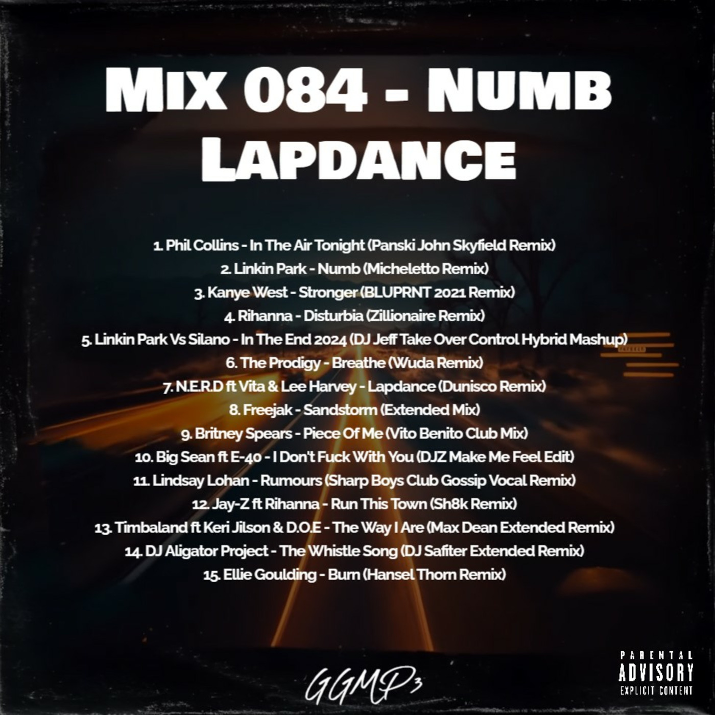 Episode 84: GGMP3: Mix 084 - Numb Lapdance episode artwork