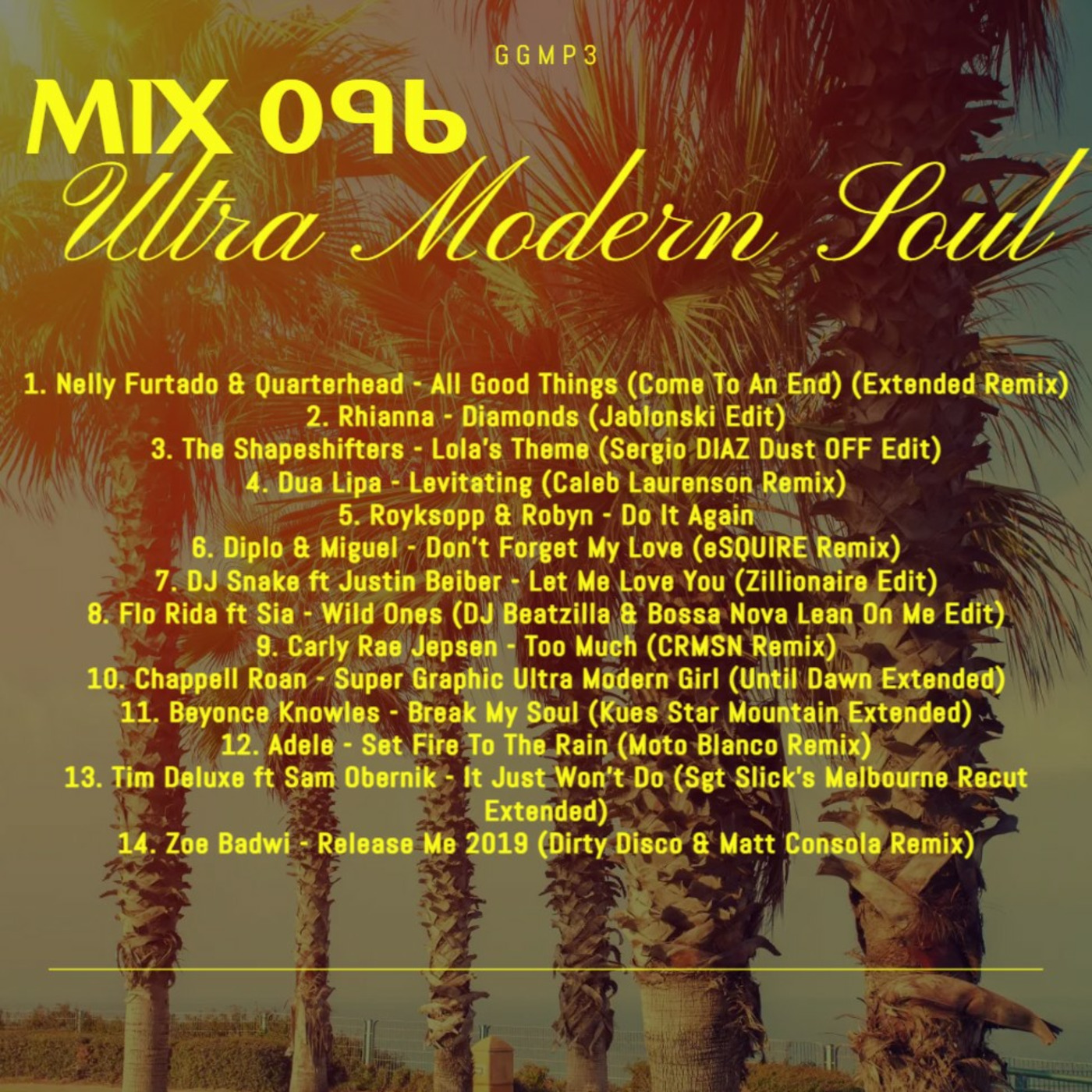 Episode 96: GGMP3: Mix 096 - Ultra Modern Soul episode artwork